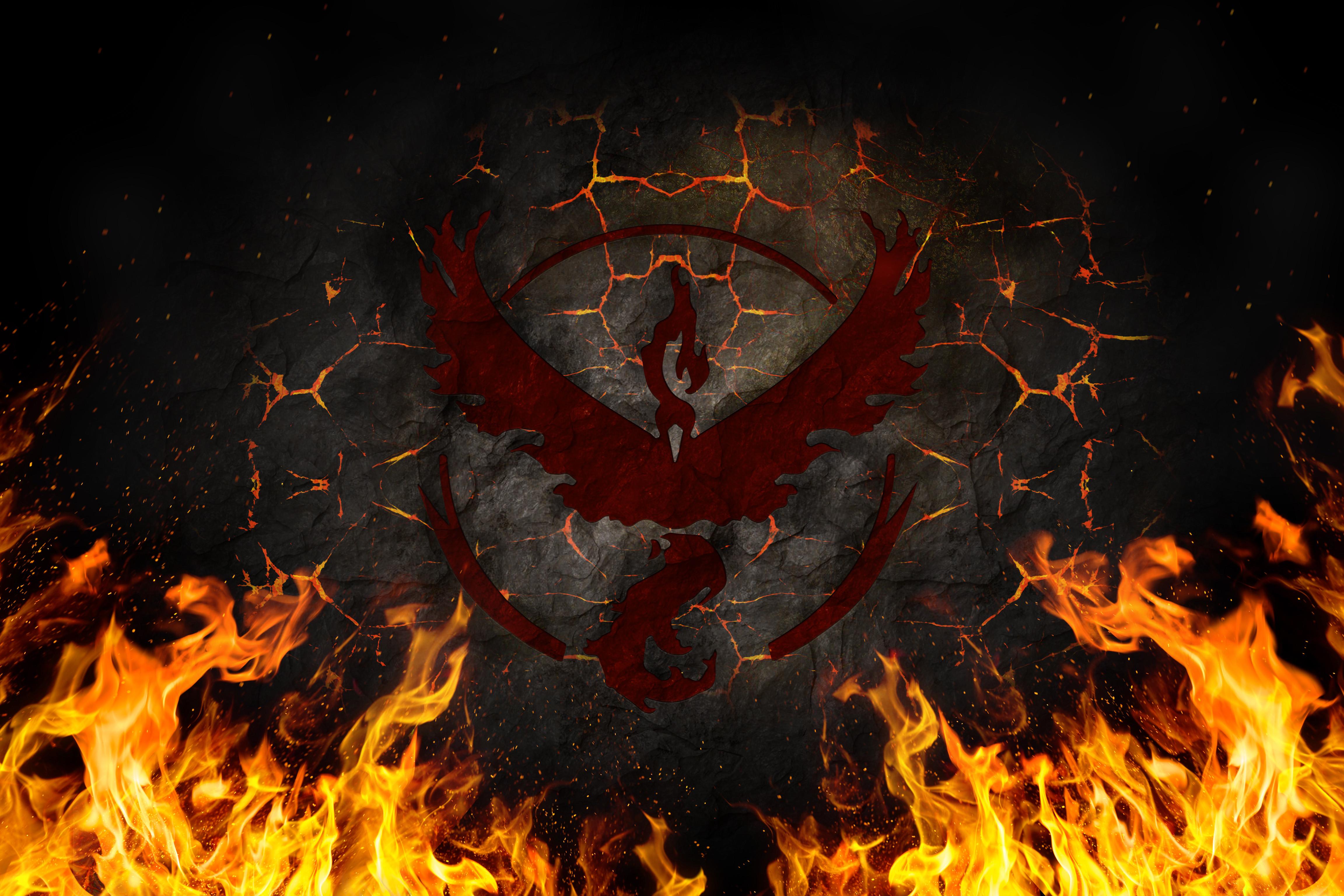 Pokémon Go Teams Valor Wallpapers Wallpaper Cave