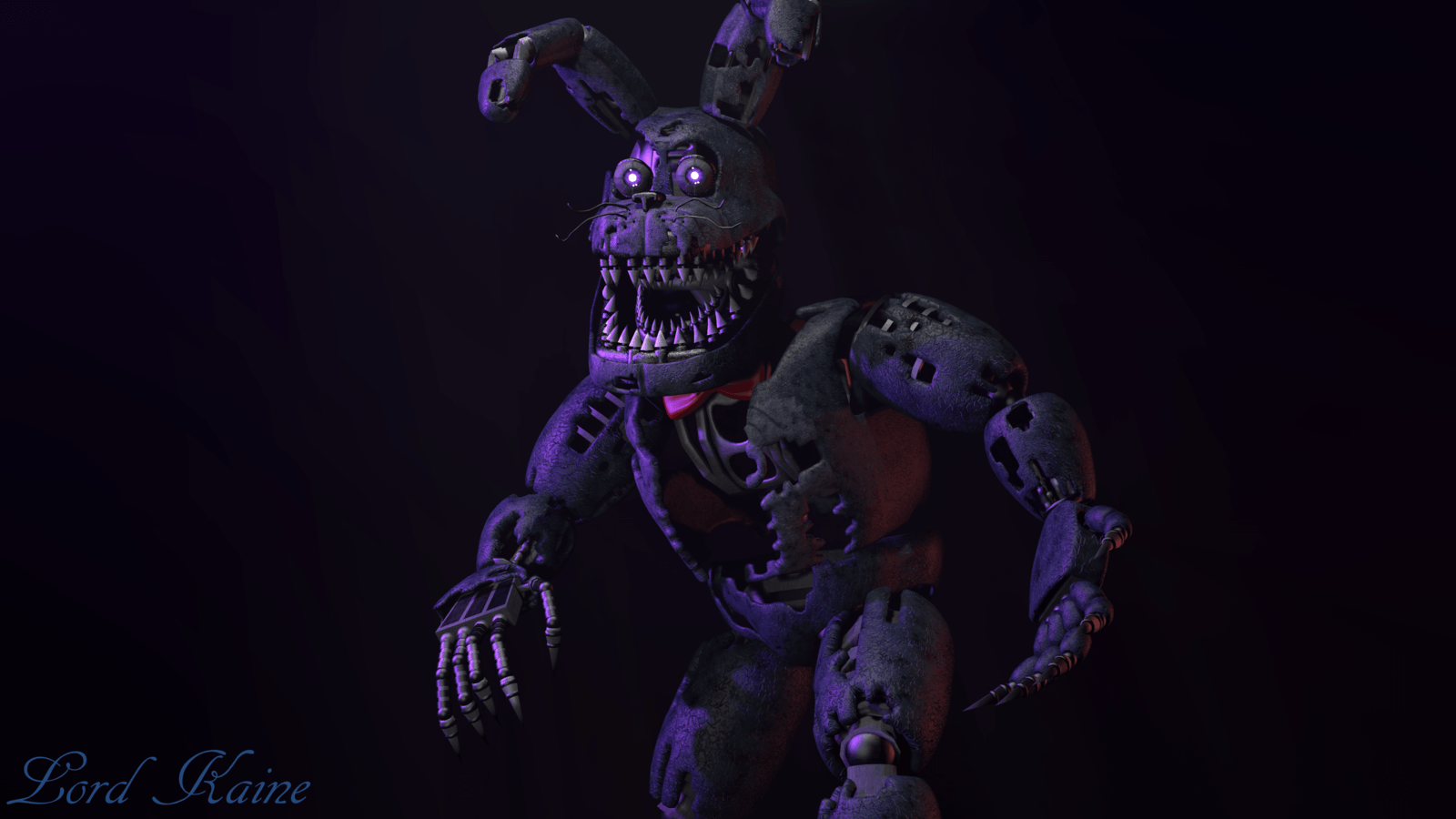 Five Nights At Freddy's 4 Nightmare Bonnie Wallpapers Wallpaper Cave