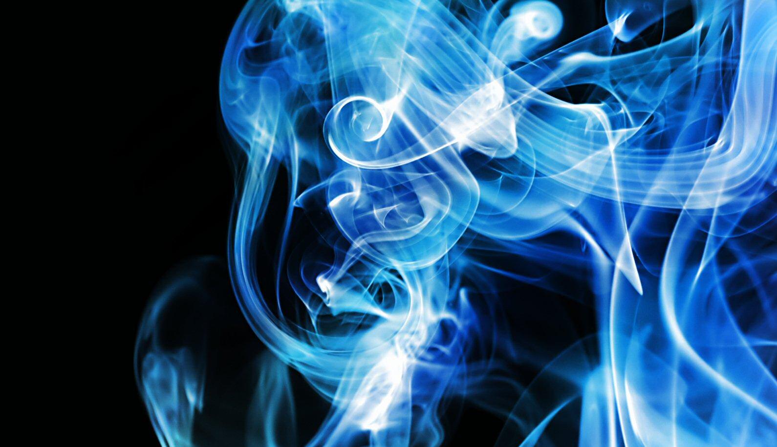 Black And Blue Smoke Wallpapers Wallpaper Cave