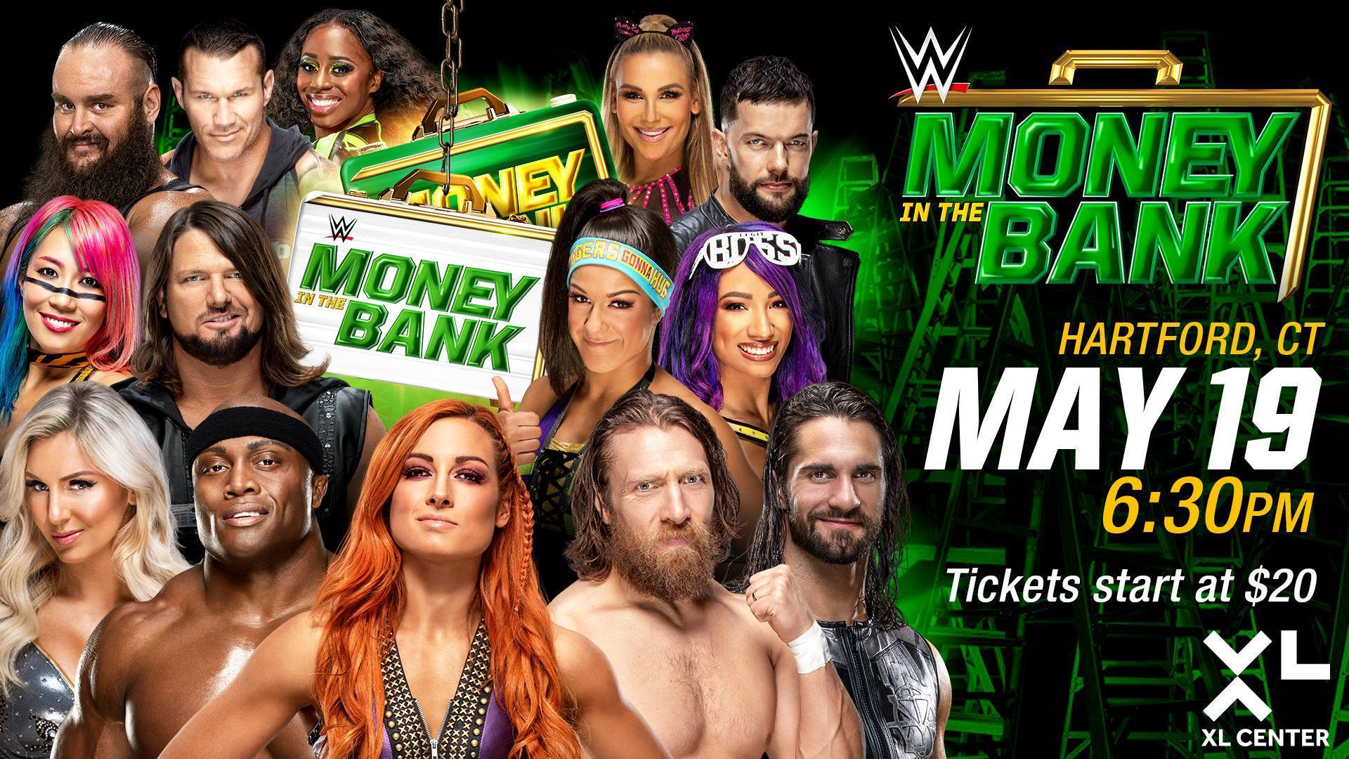 2019 WWE Money In The Bank Wallpapers Wallpaper Cave