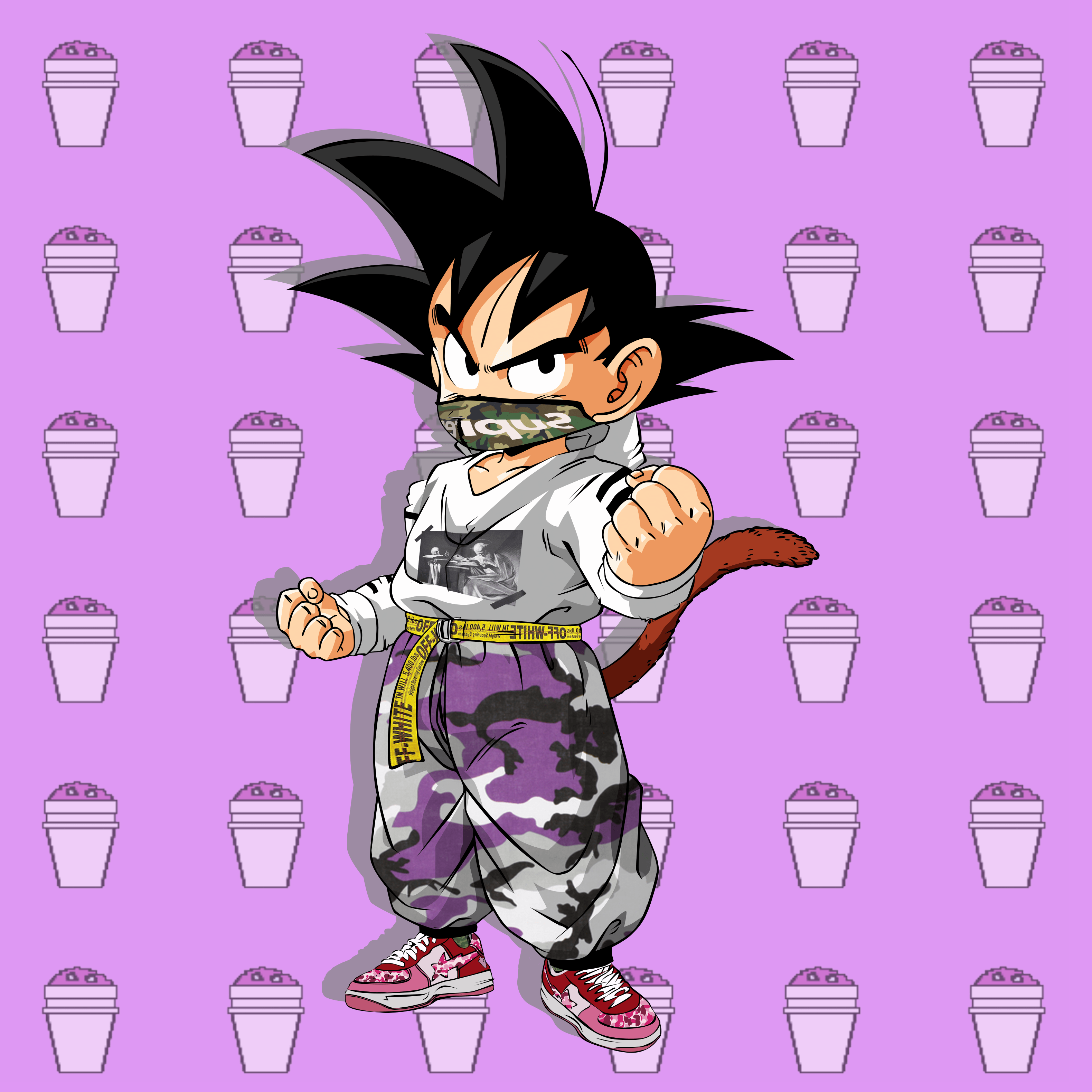 Drippy Goku Wallpapers Wallpaper Cave