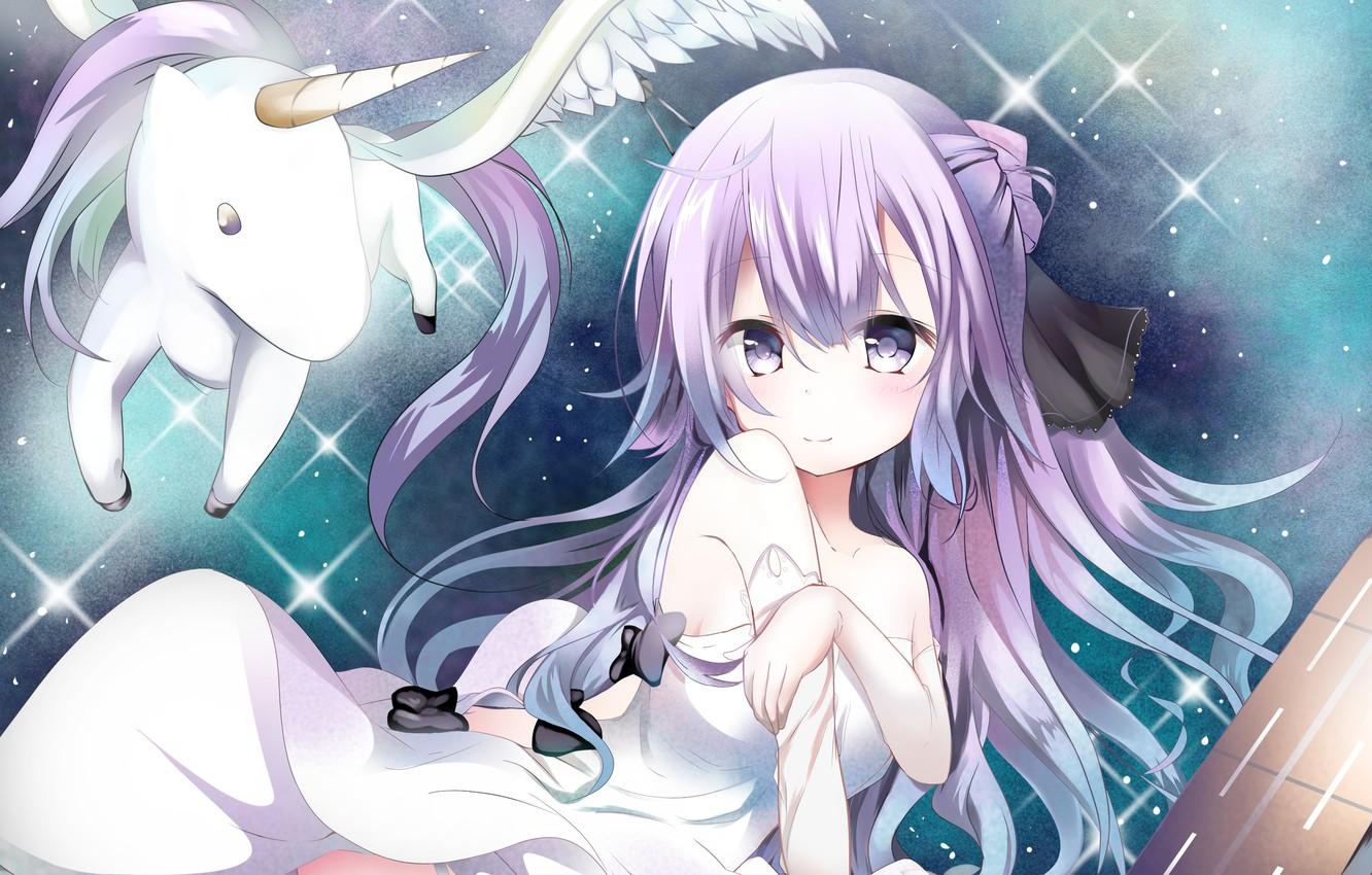 Unicorn Girl Anime Wallpapers Wallpaper Cave