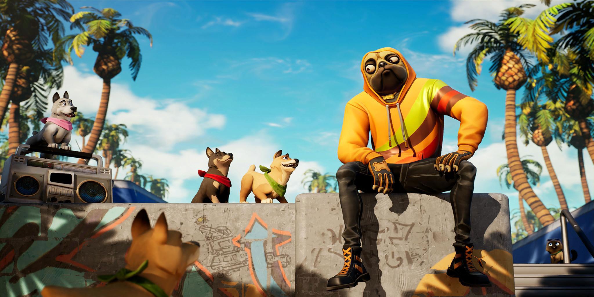 Doggo Fortnite Wallpapers Wallpaper Cave