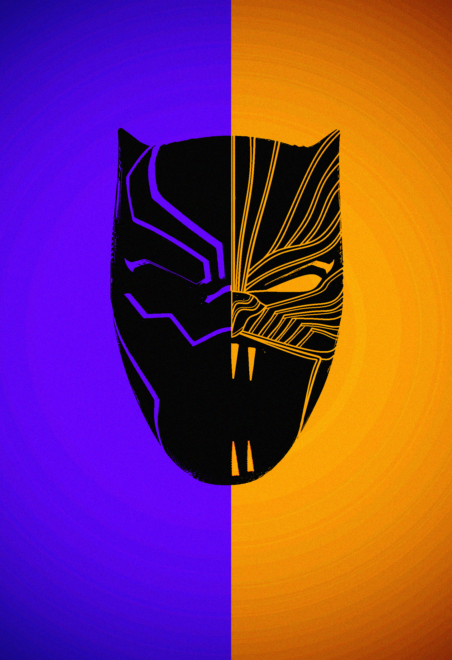 Black Panther Gold Wallpapers Wallpaper Cave