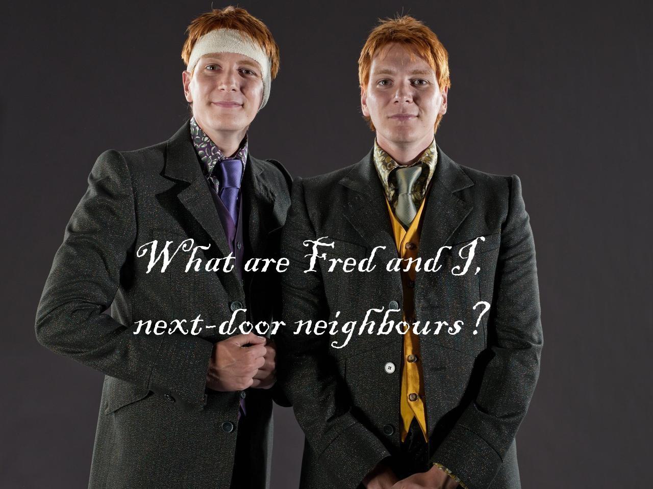 Fred And Weasley Wallpapers Wallpaper Cave
