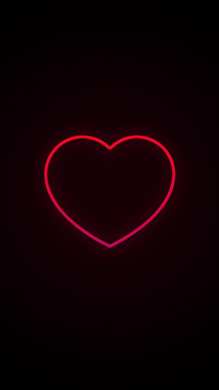 Neon Hearts Wallpapers Wallpaper Cave
