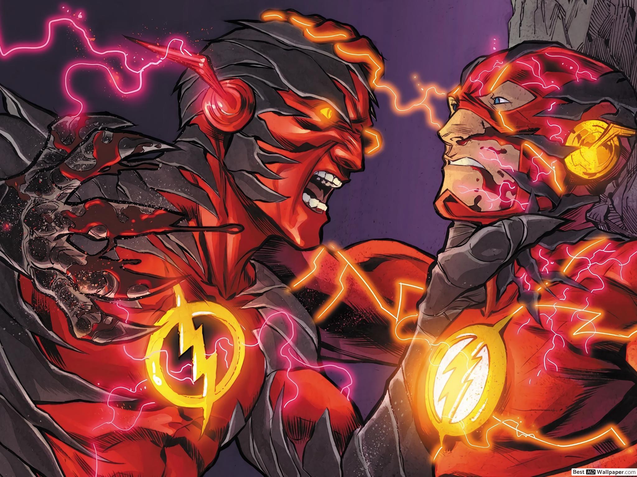 Flash Vs. Reverse Flash Wallpapers Wallpaper Cave