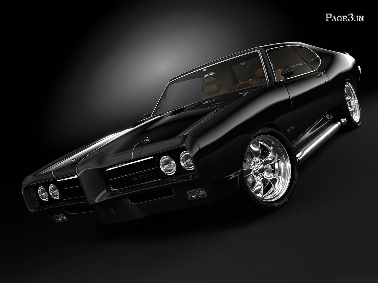Black Classic Cars Wallpapers Wallpaper Cave