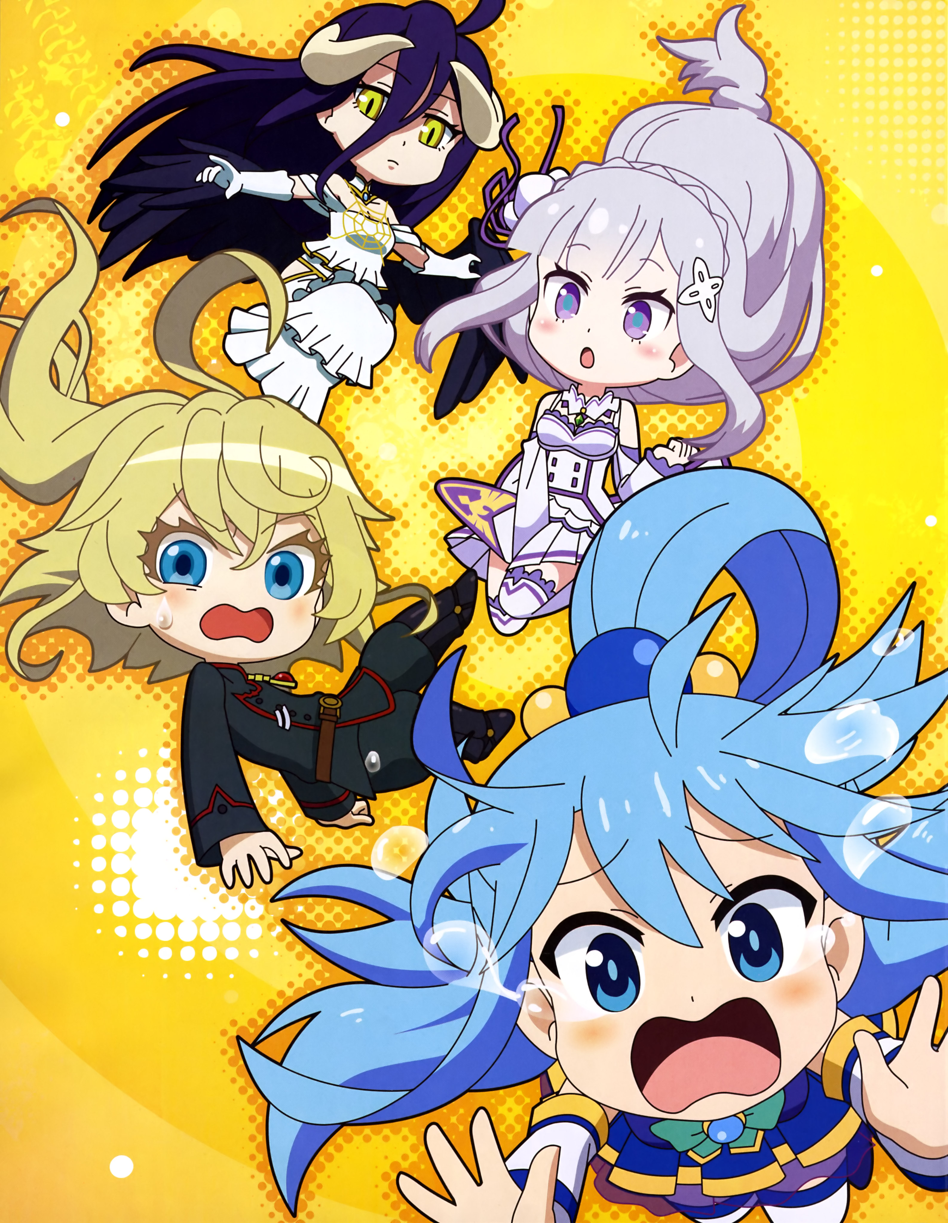 Isekai Quartet Wallpapers Wallpaper Cave