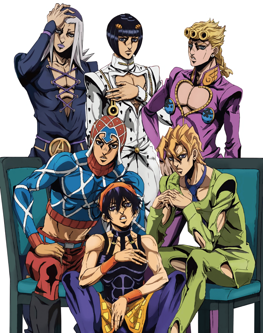 Jojo Golden Wind Background Jojo's Bizzare Adventure Golden Wind Hd