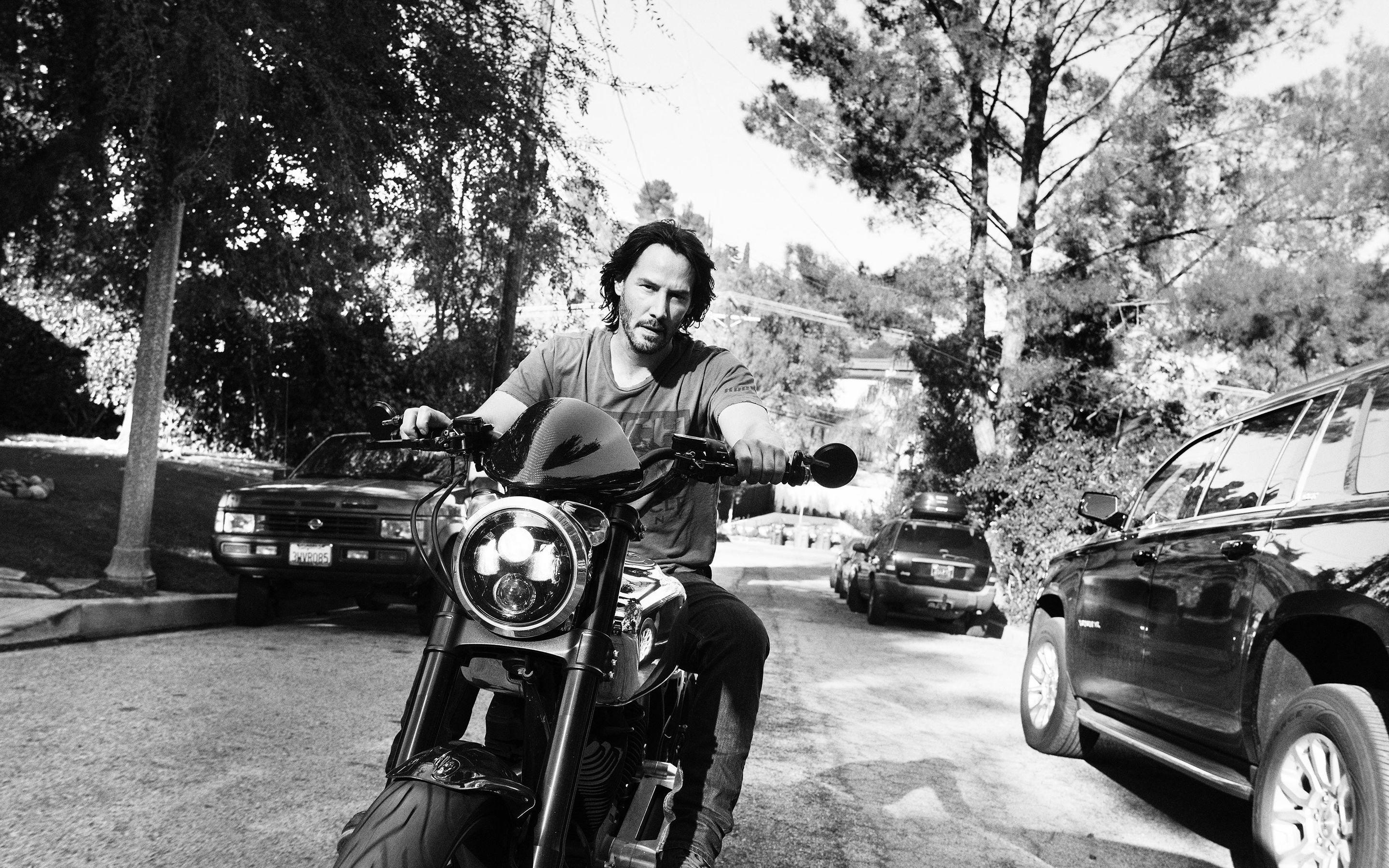 Keanu Reeves Bike Wallpapers Wallpaper Cave