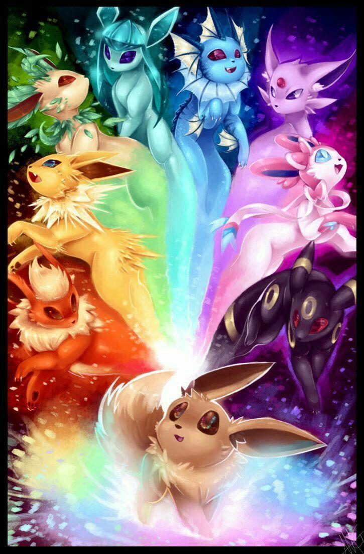Shiny Eevee Wallpapers Wallpaper Cave