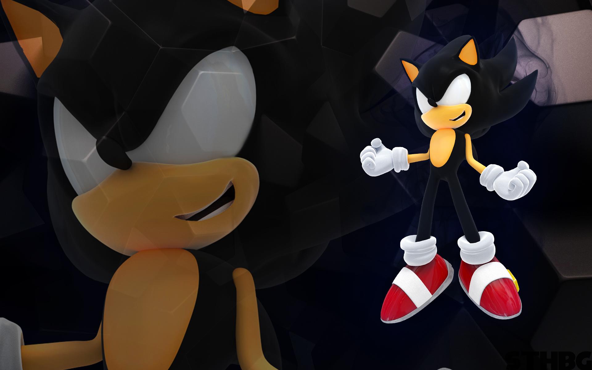 Dark Sonic Vs Super Sonic Wallpapers Wallpaper Cave