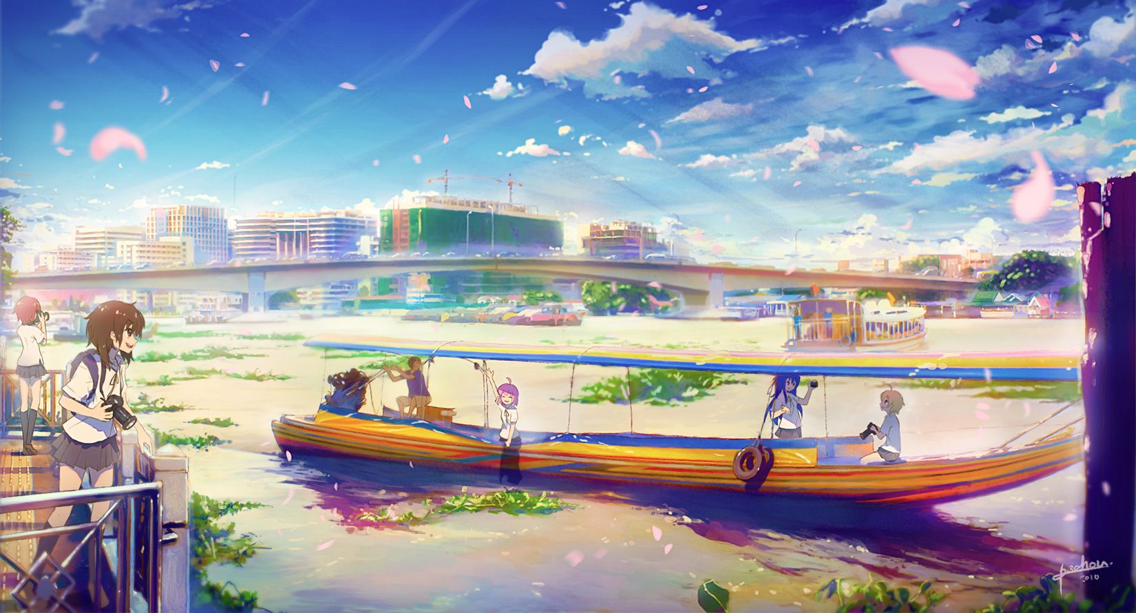 Anime View Wallpapers Wallpaper Cave