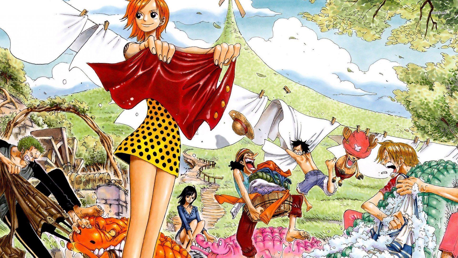 One Piece Nami Wallpapers Wallpaper Cave