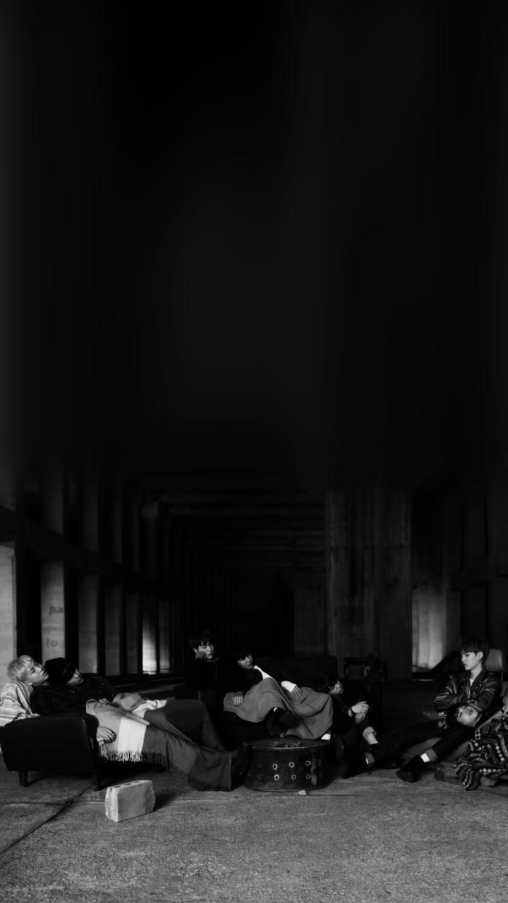 BTS Black Wallpapers Wallpaper Cave