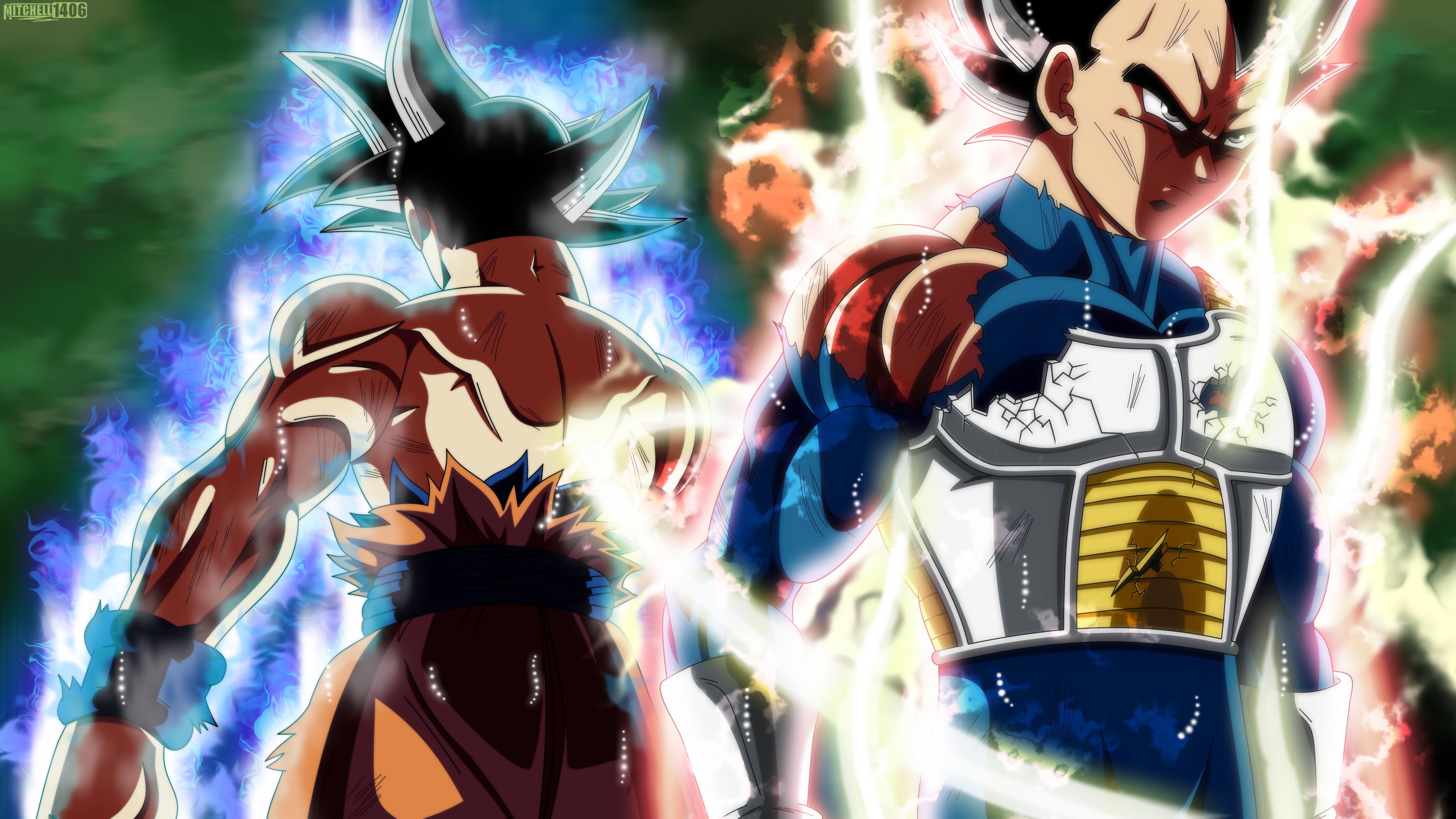 Goku And Vegeta Ultra Instinct Wallpapers Wallpaper Cave