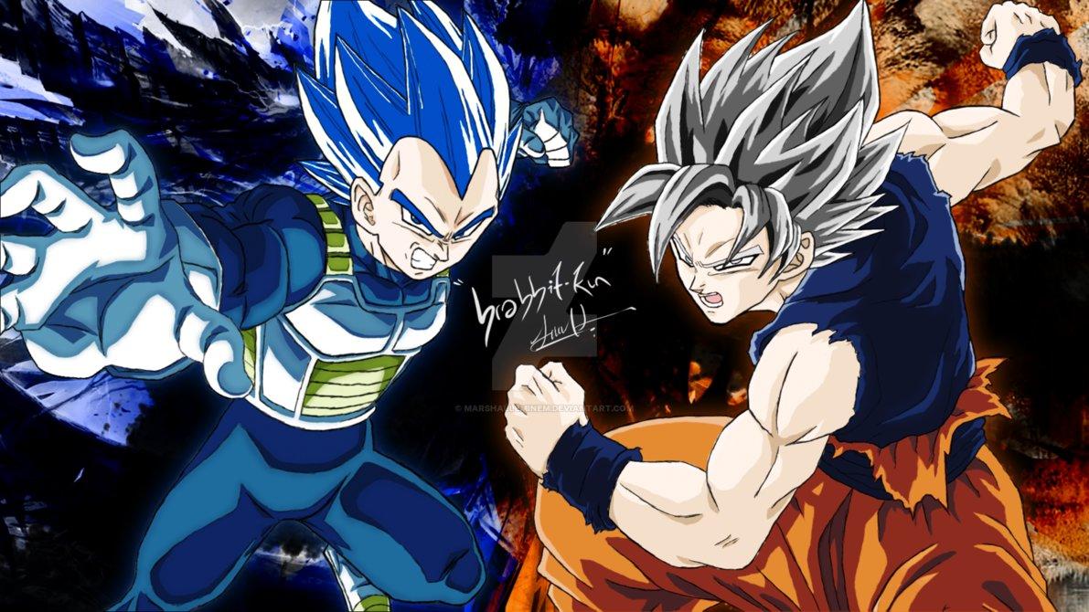 Goku And Vegeta Ultra Instinct Wallpapers Wallpaper Cave