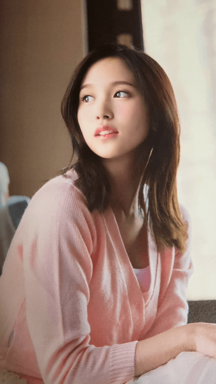 Twice Mina Aesthetic Pink Wallpapers Wallpaper Cave