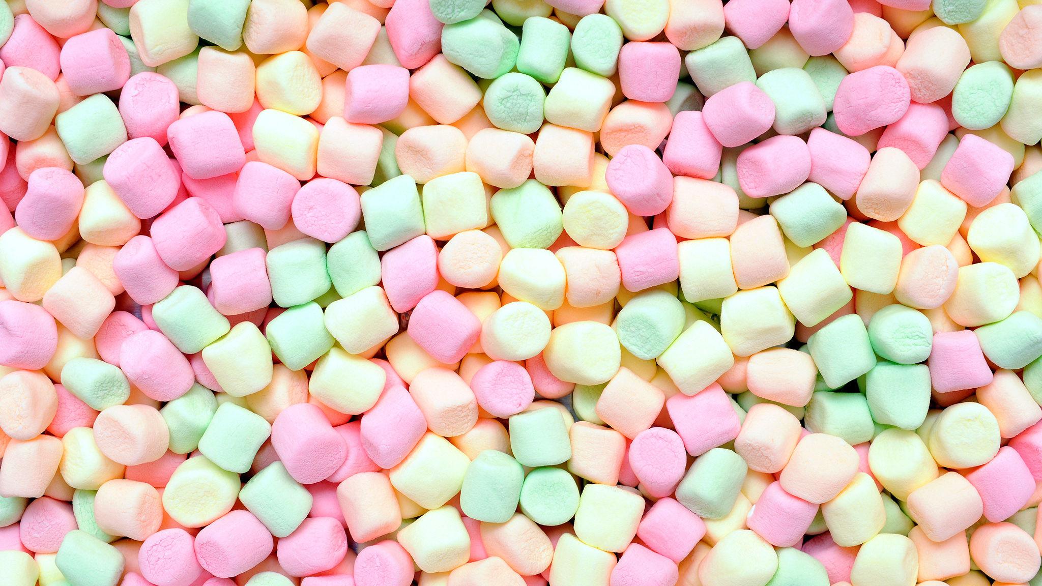 Kawaii Marshmallows Wallpapers Wallpaper Cave