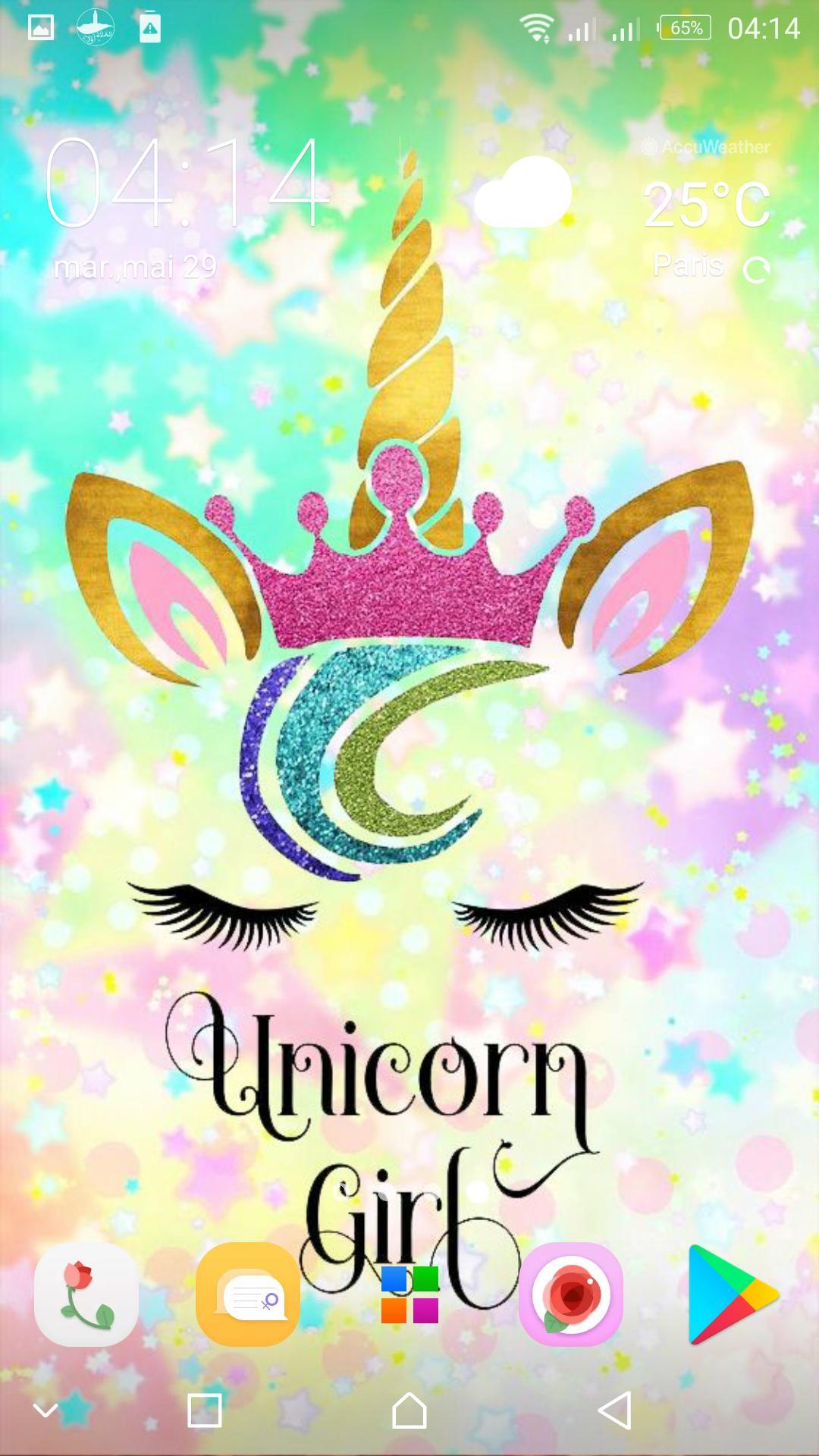 Girl And Unicorn Wallpapers Wallpaper Cave