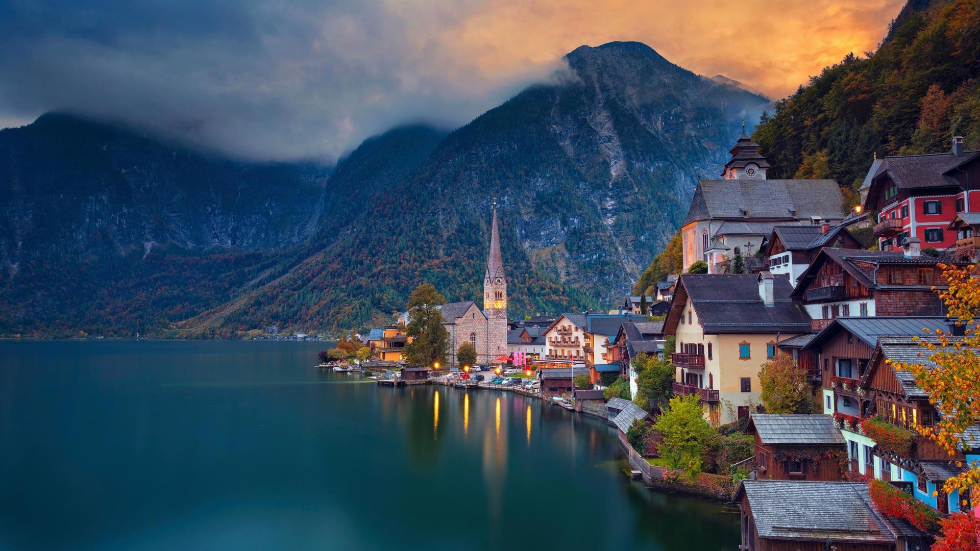 Hallstatt Austria Wallpapers Wallpaper Cave