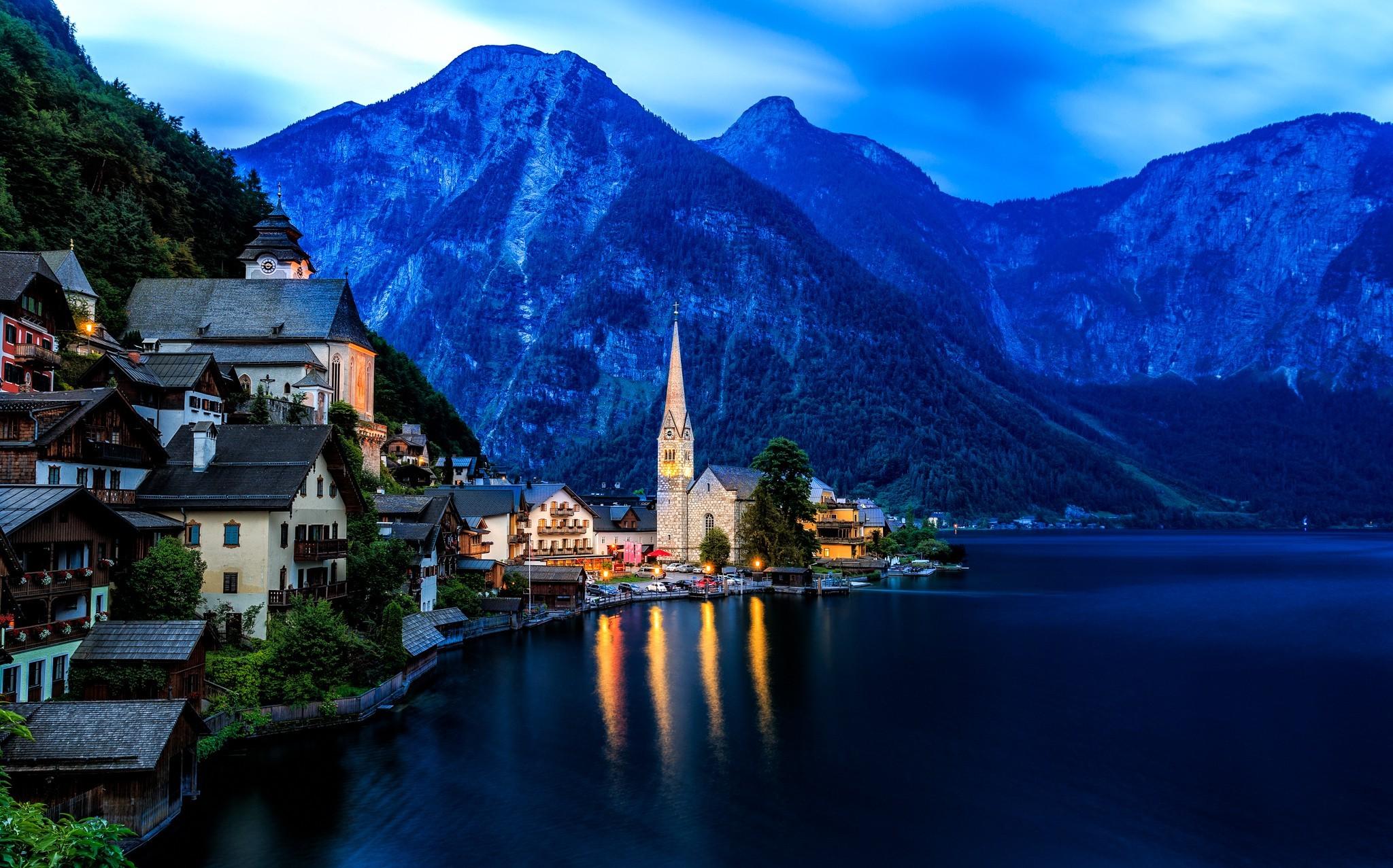 Hallstatt Austria Wallpapers Wallpaper Cave