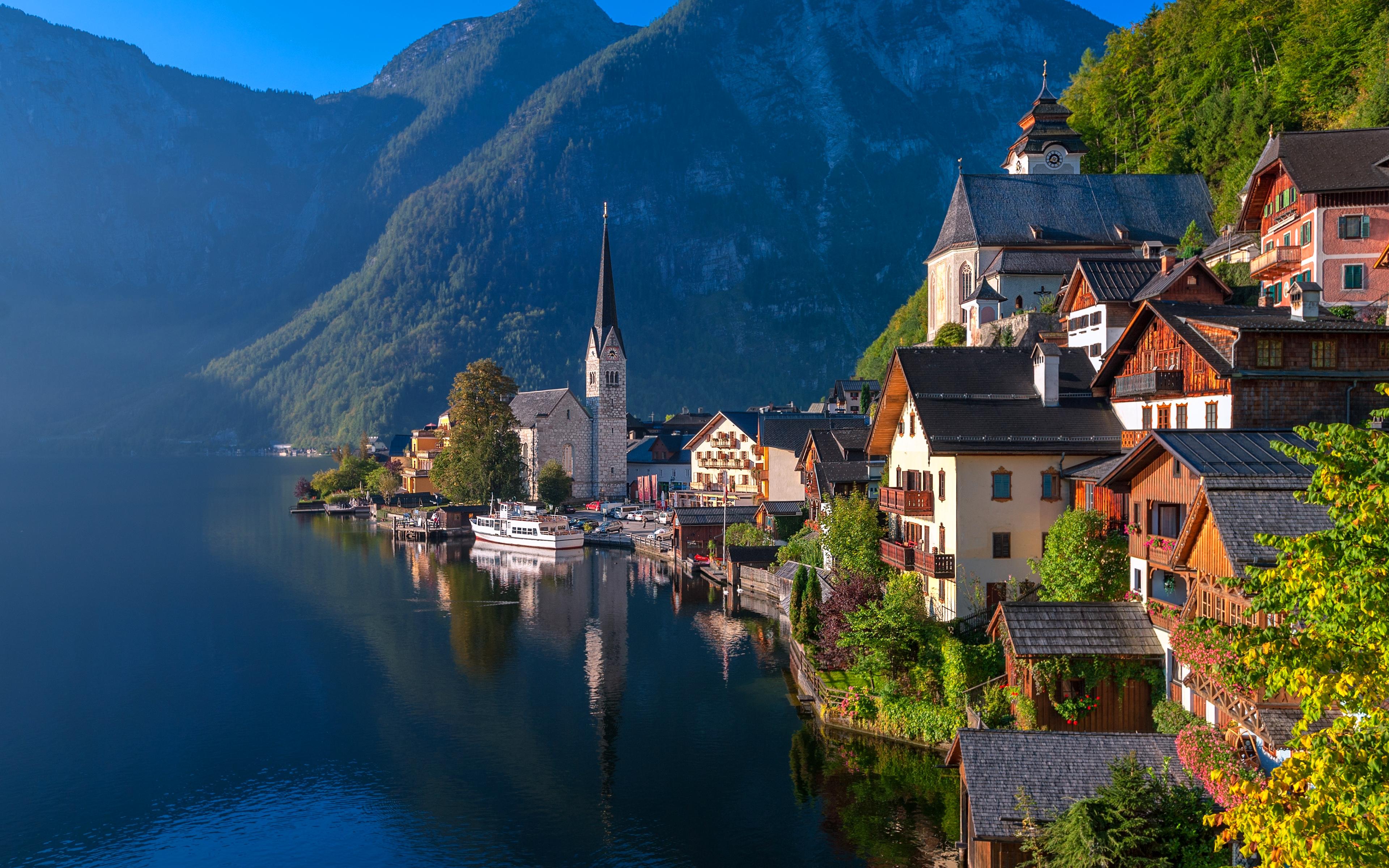 Hallstatt Austria Wallpapers Wallpaper Cave