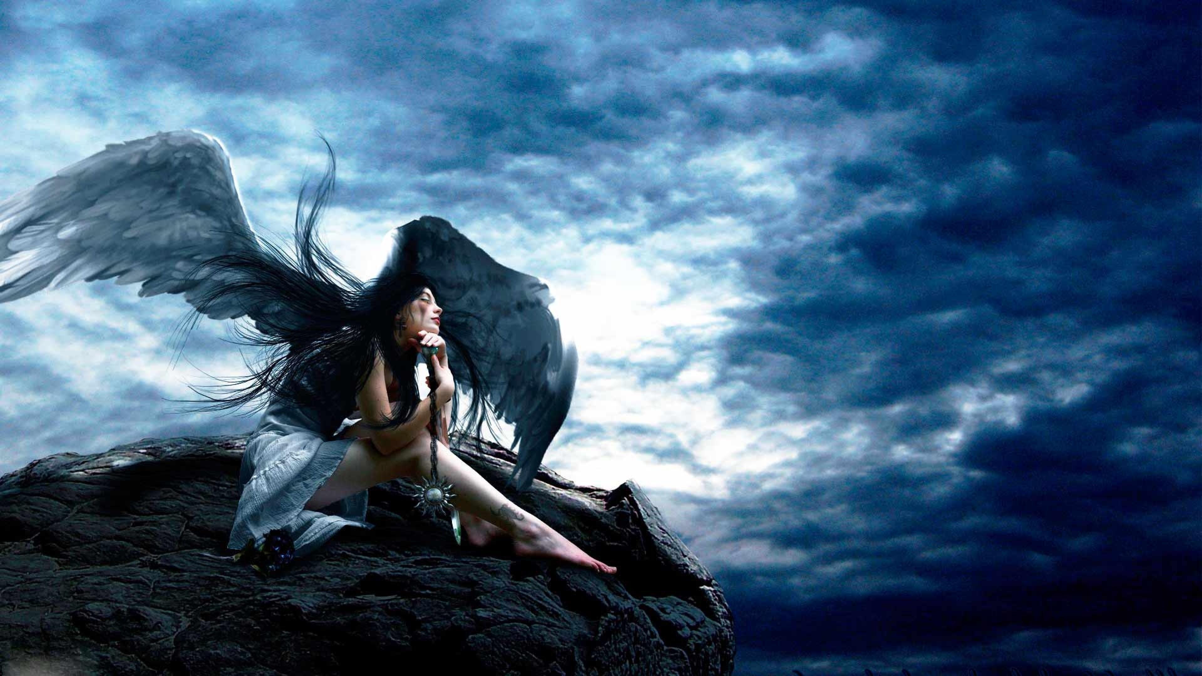 Gothic Angel Wallpapers Wallpaper Cave