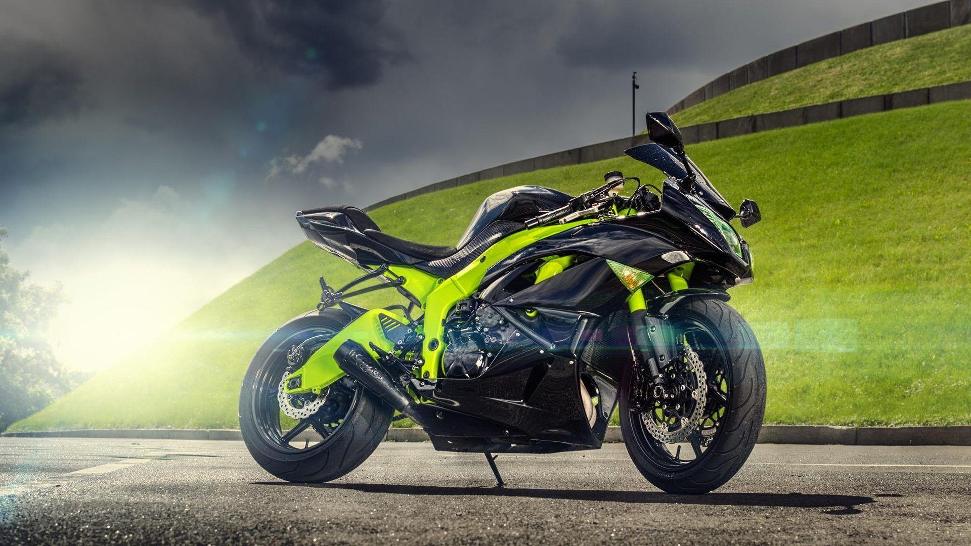 Ninja Bike Wallpapers Wallpaper Cave