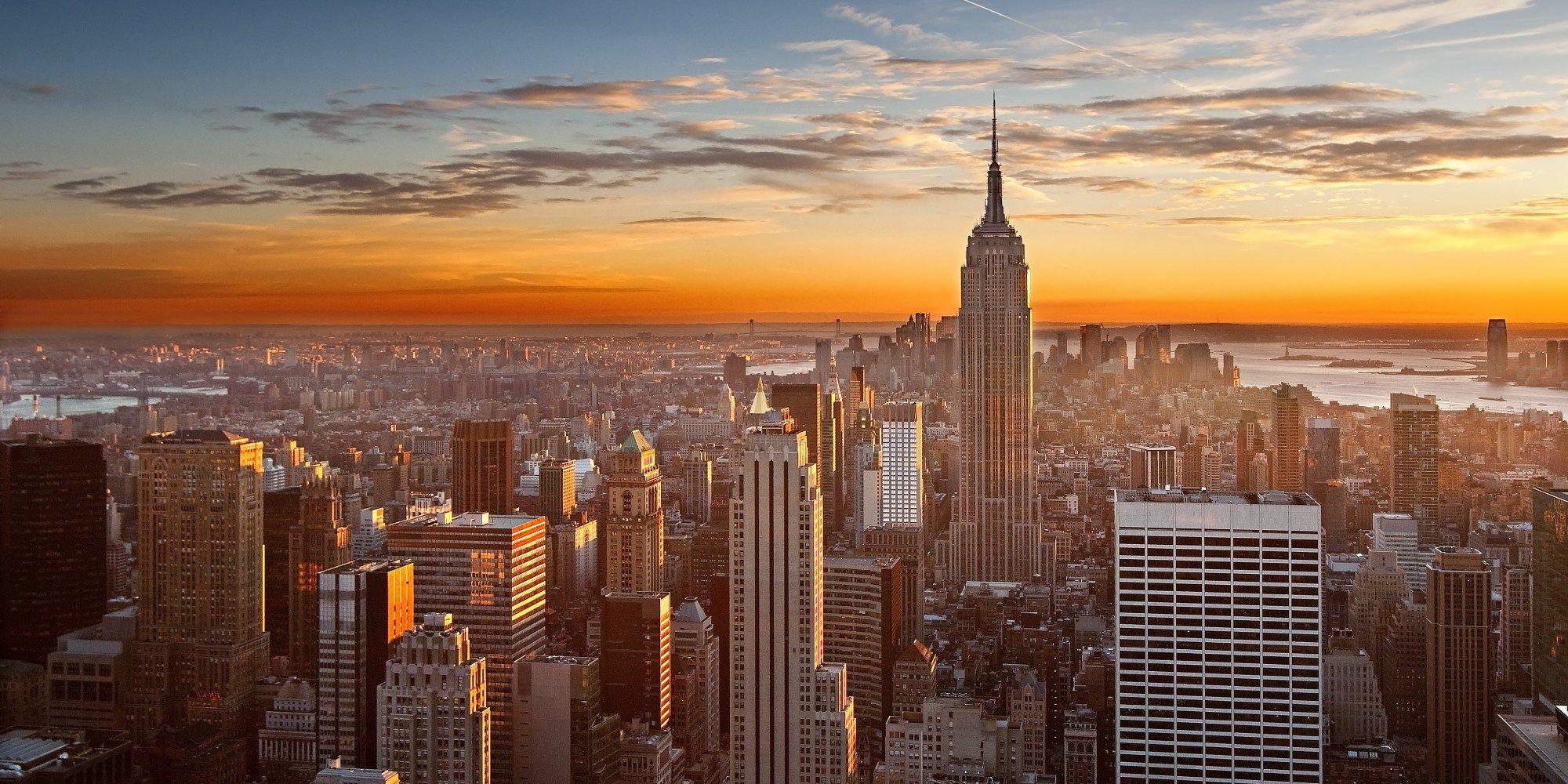 New York Sunrise Wallpapers Wallpaper Cave
