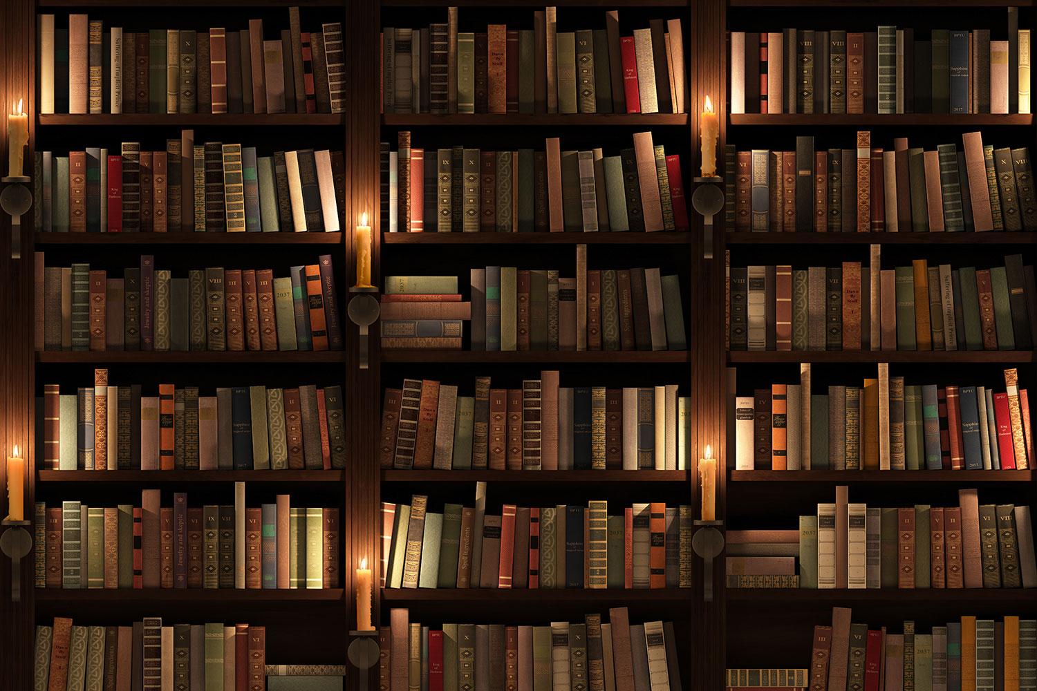 Vintage Library Wallpapers Wallpaper Cave