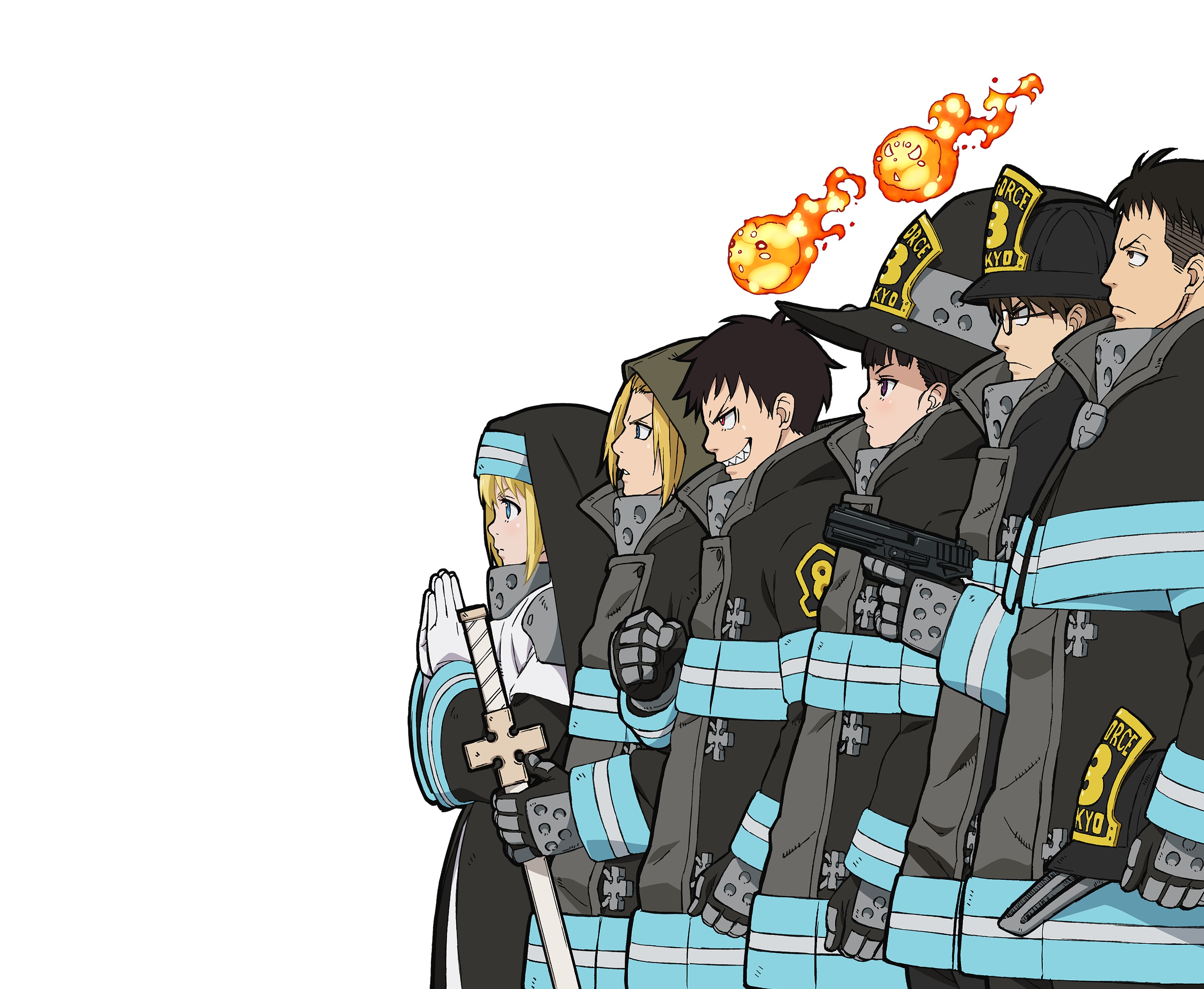 Fire Force Desktop Wallpapers Wallpaper Cave