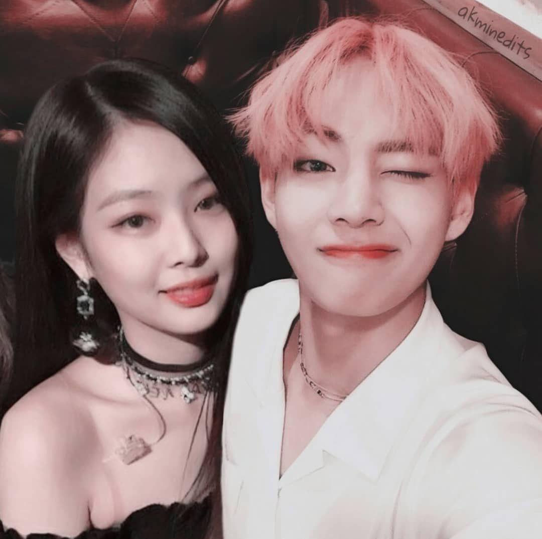 Kim Taehyung And Jennie / Which female idol is most likely shipped with
