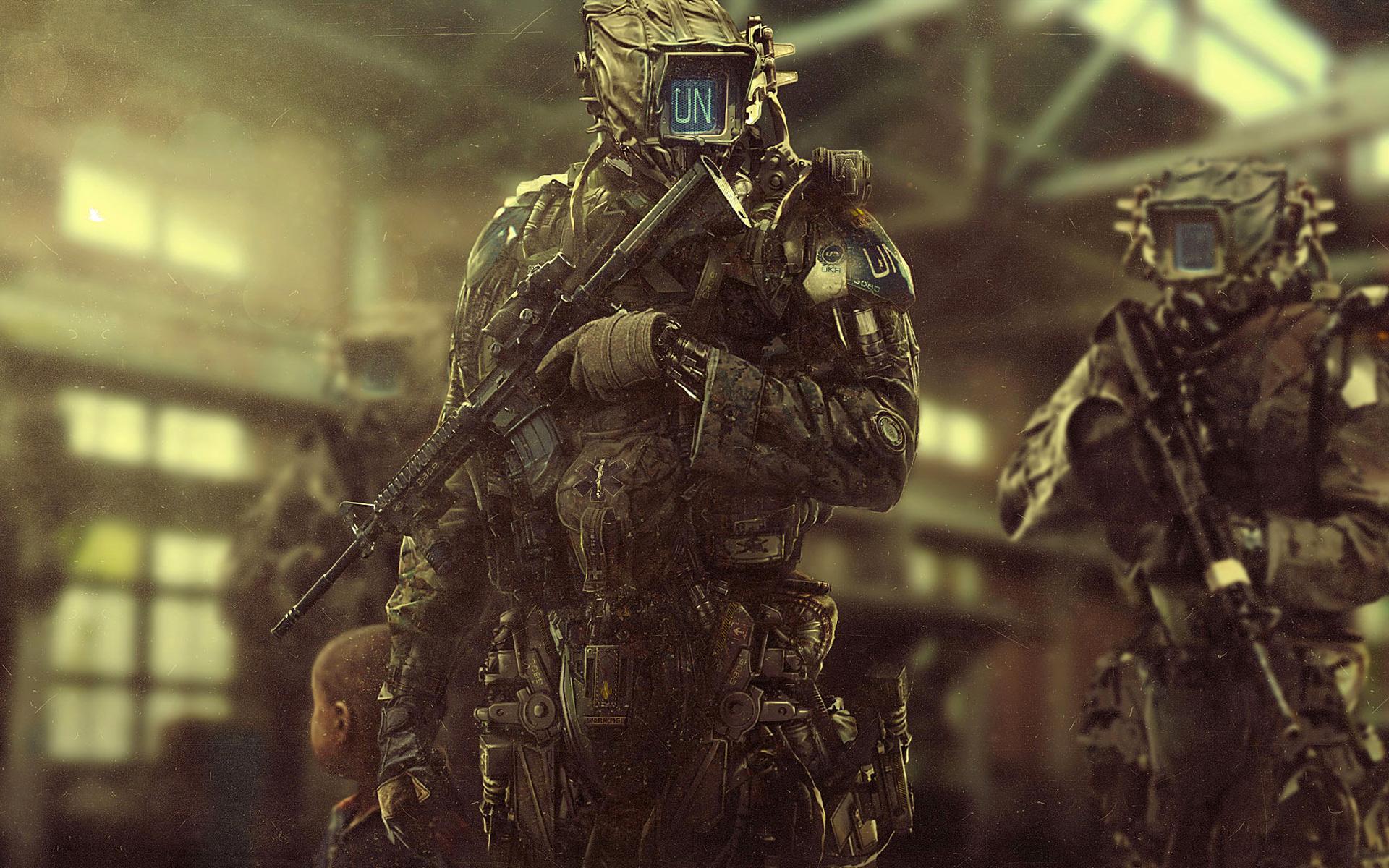 Scifi Soldiers Wallpapers Wallpaper Cave
