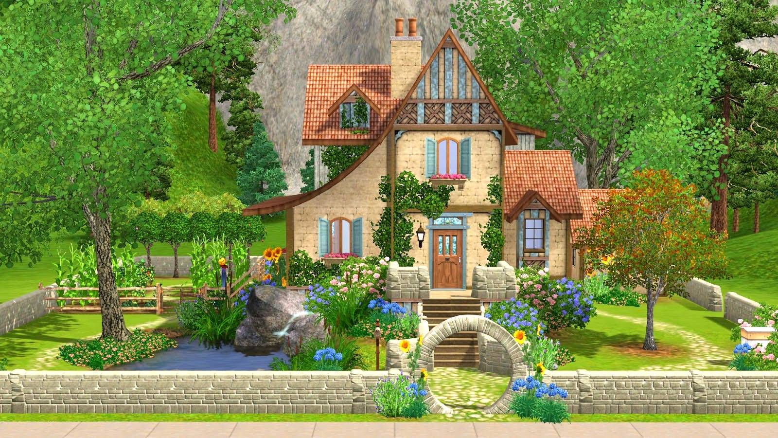 Fairytale Cottage Wallpapers Wallpaper Cave