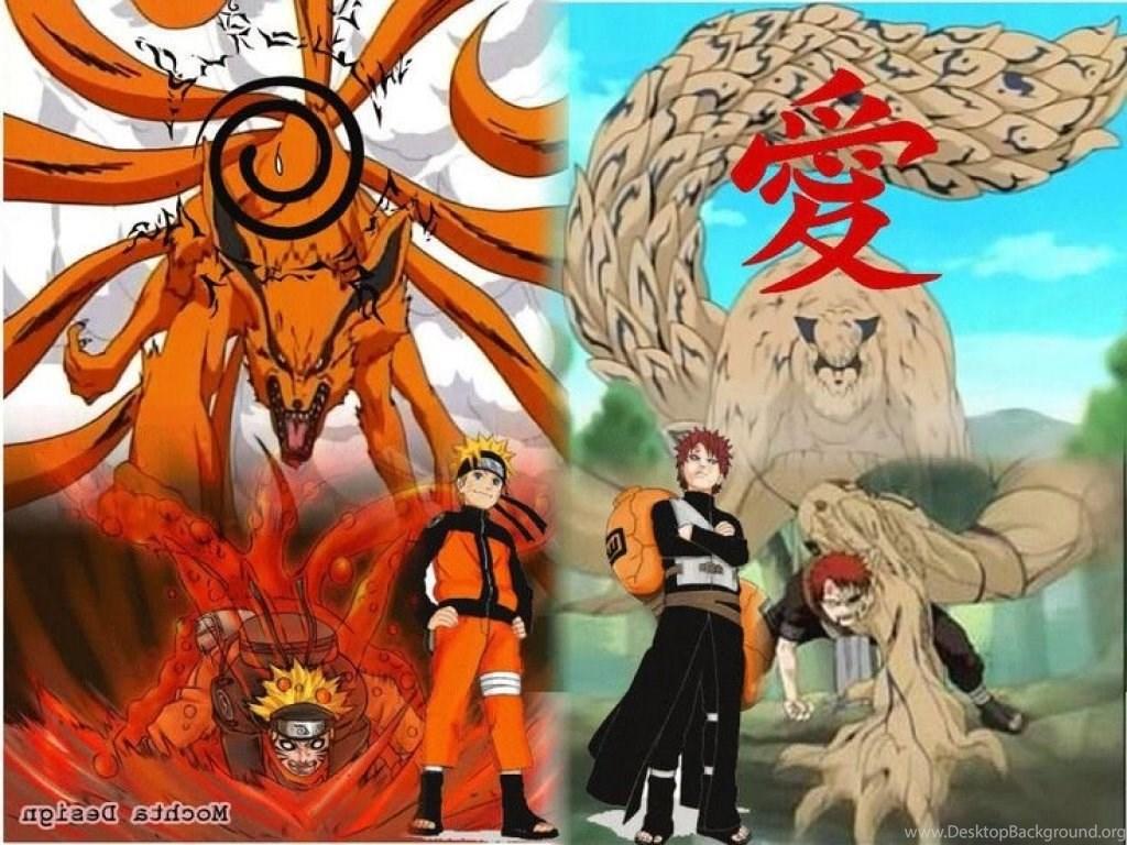 Naruto Vs Gaara Wallpapers Wallpaper Cave