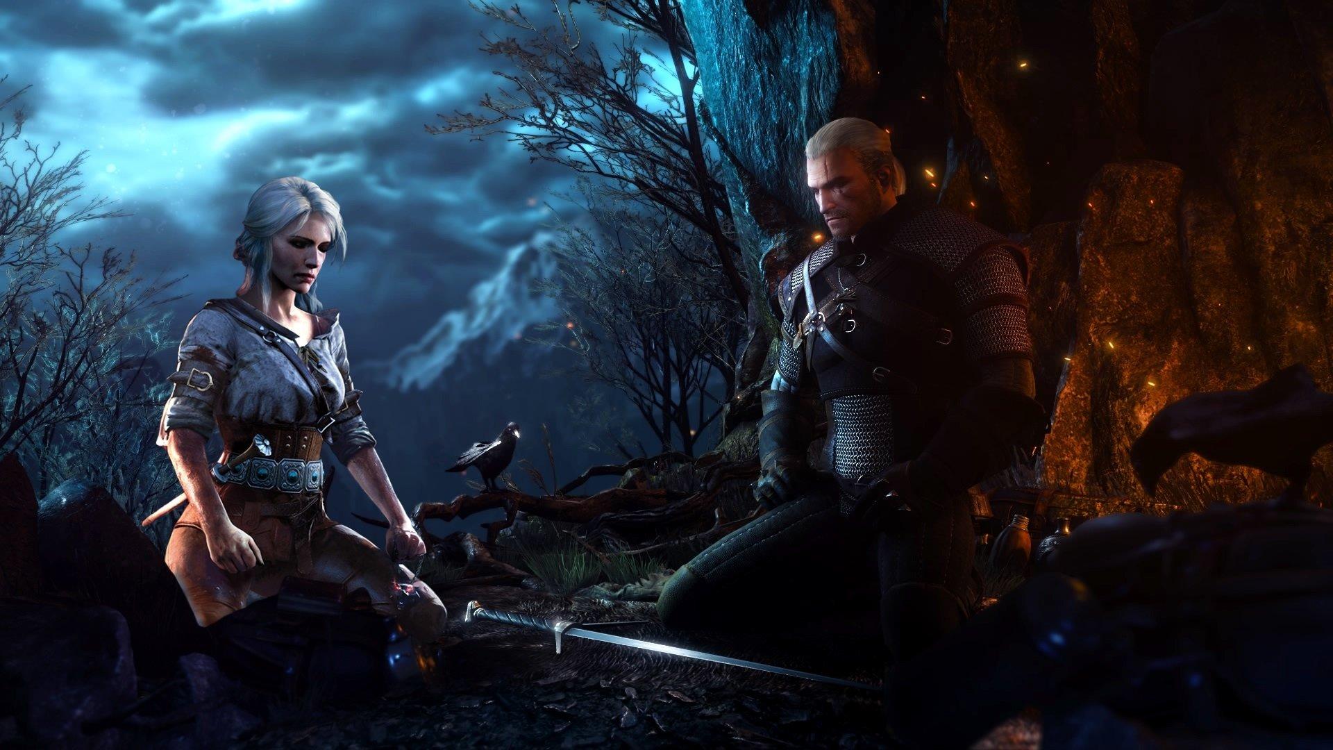 Ciri And Geralt Wallpapers Wallpaper Cave