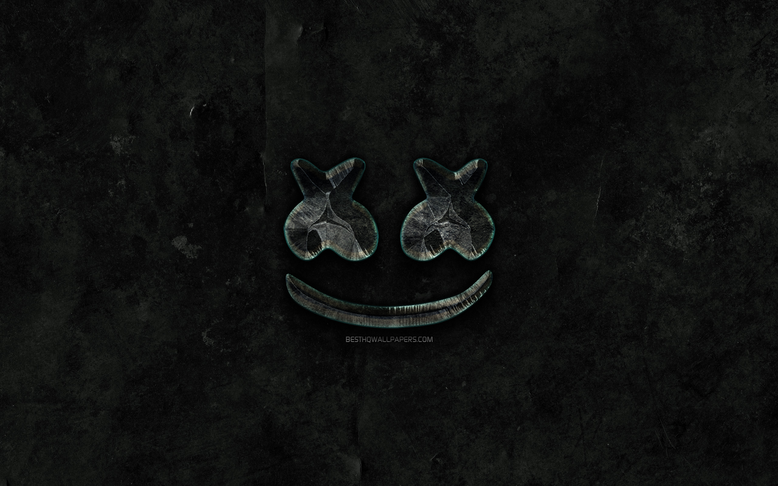 Black Marshmello Wallpapers Wallpaper Cave