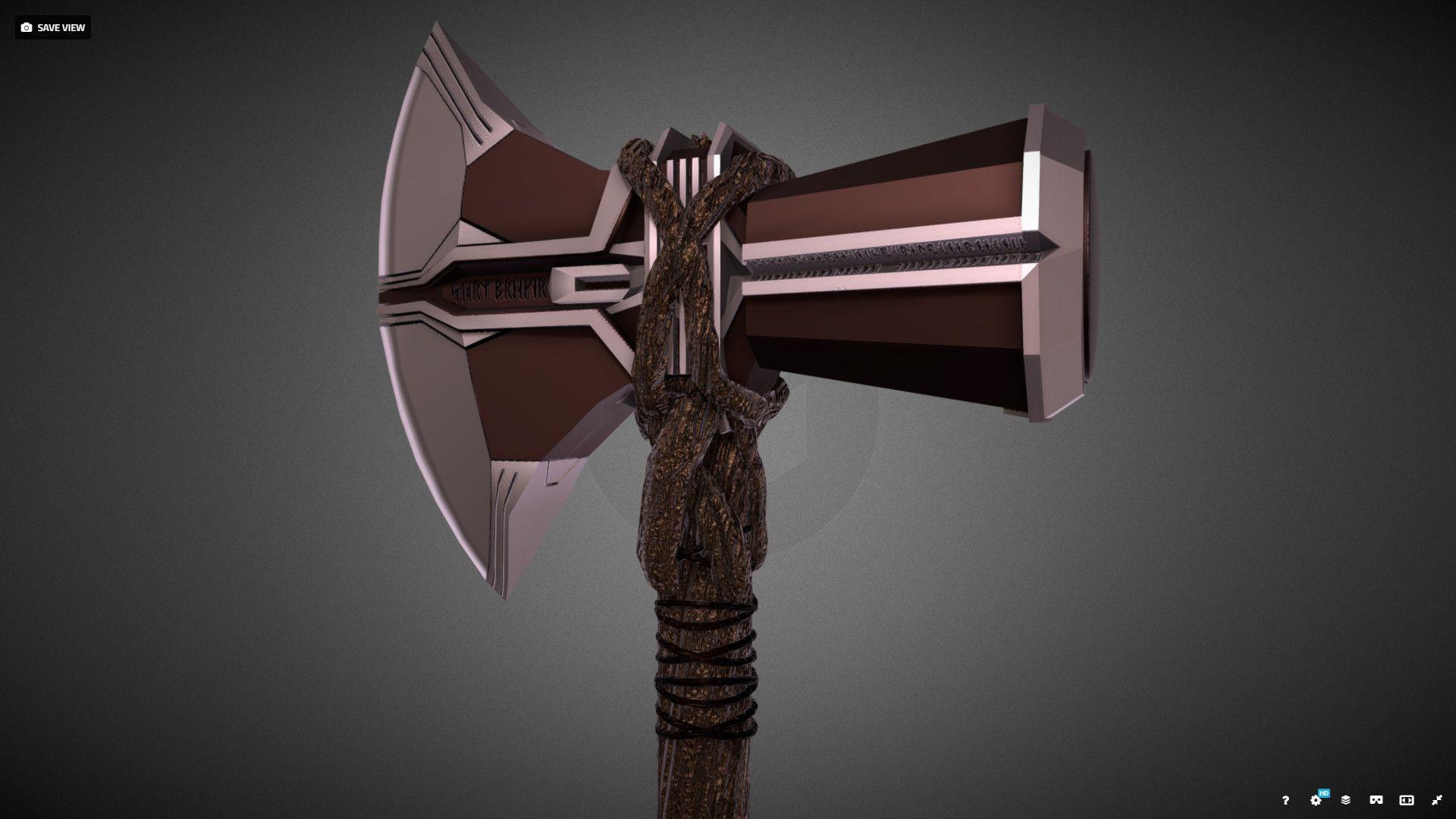 Thor With Stormbreaker Wallpapers Wallpaper Cave