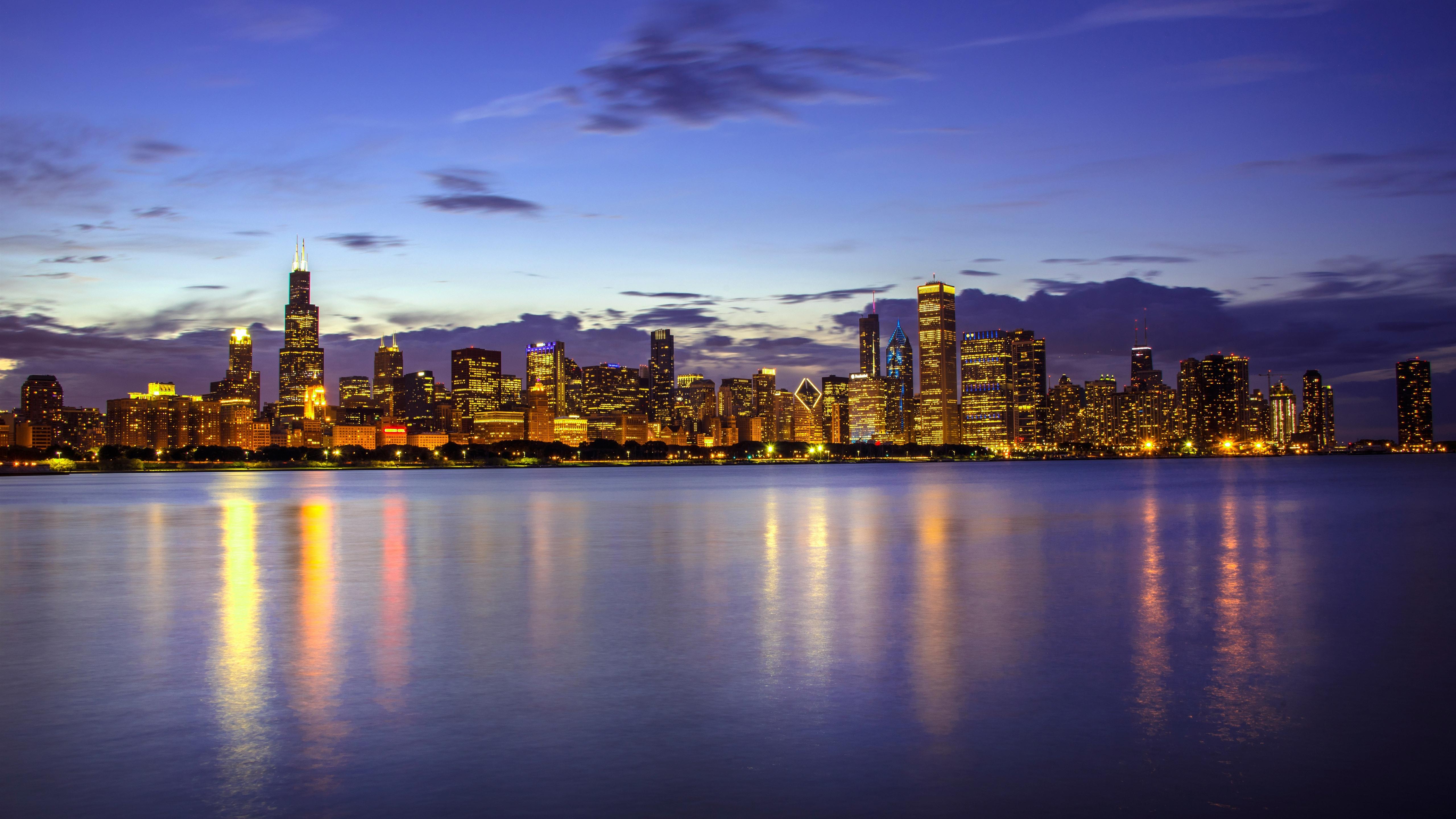 Michigan At Night Wallpapers Wallpaper Cave