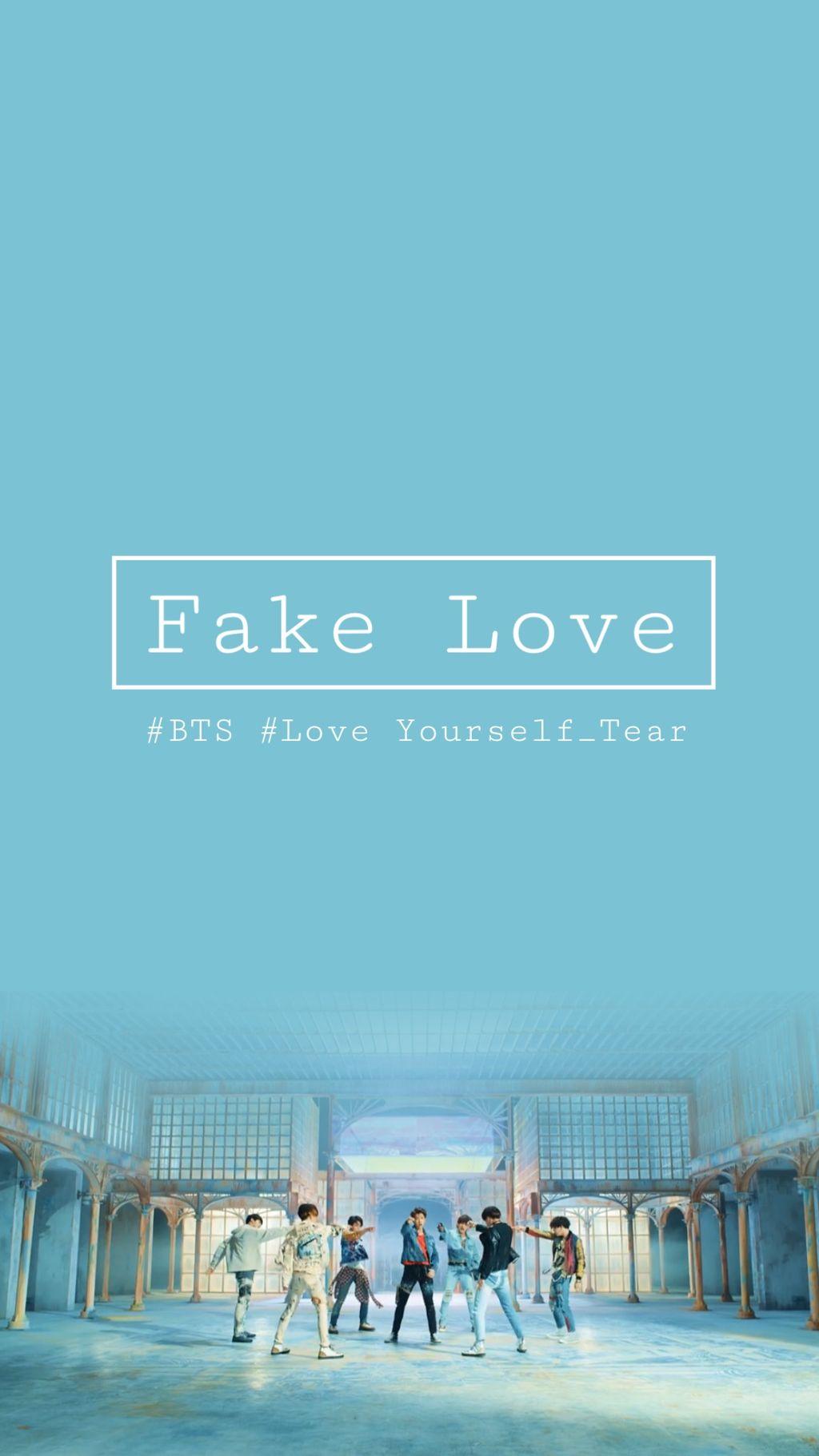 Fake Love Wallpapers Wallpaper Cave