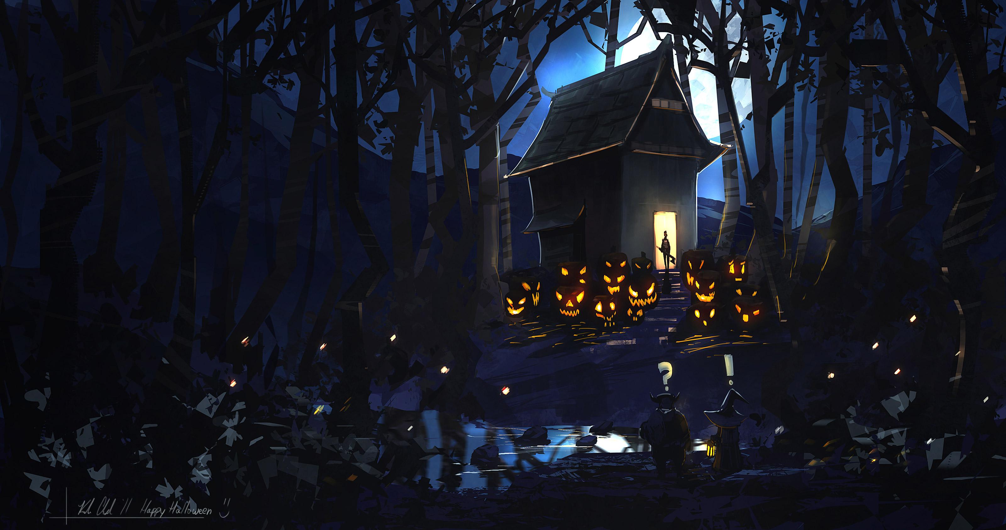 Halloween Town Wallpapers Wallpaper Cave