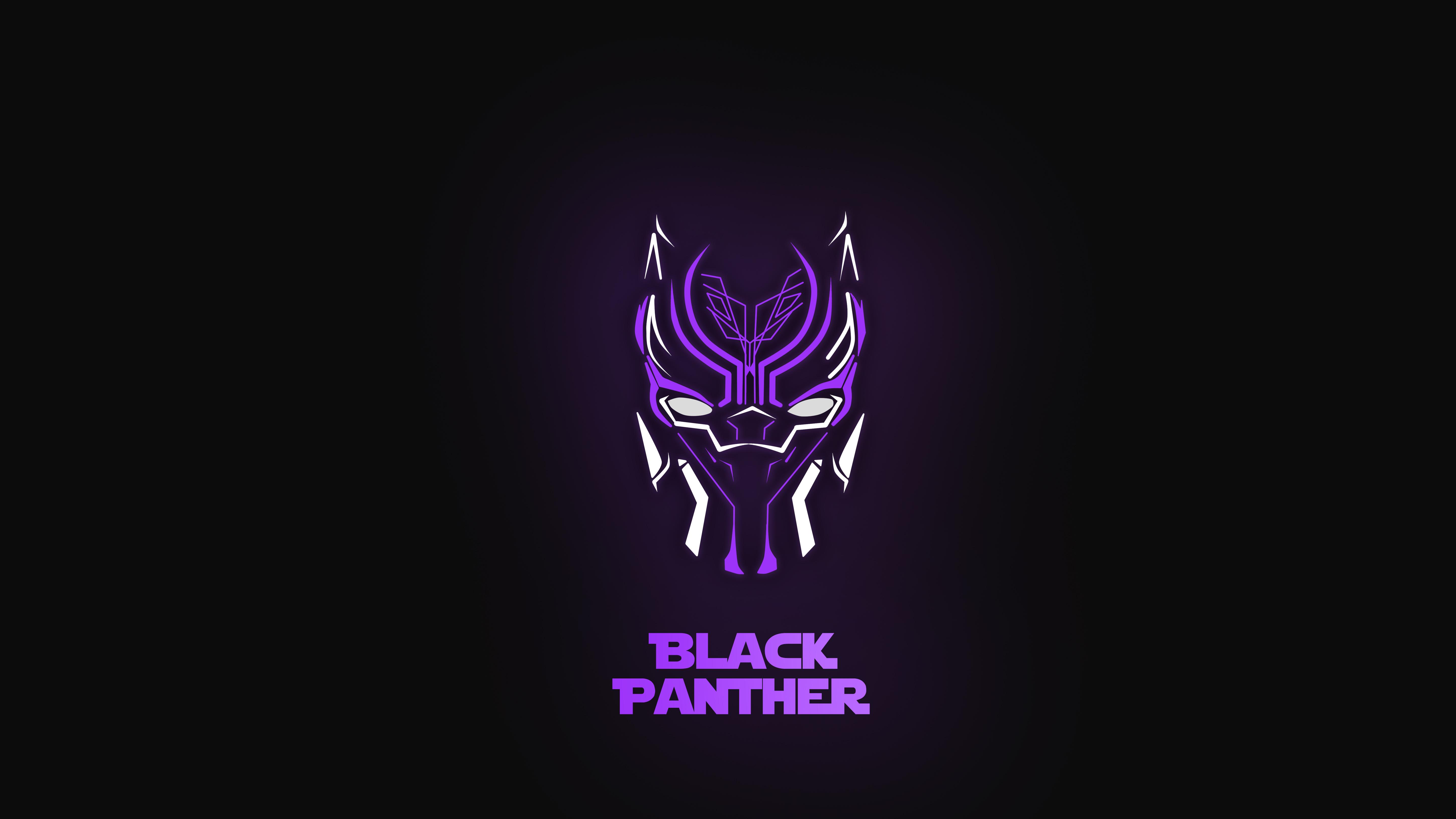 Neon Black Panther Wallpapers Wallpaper Cave