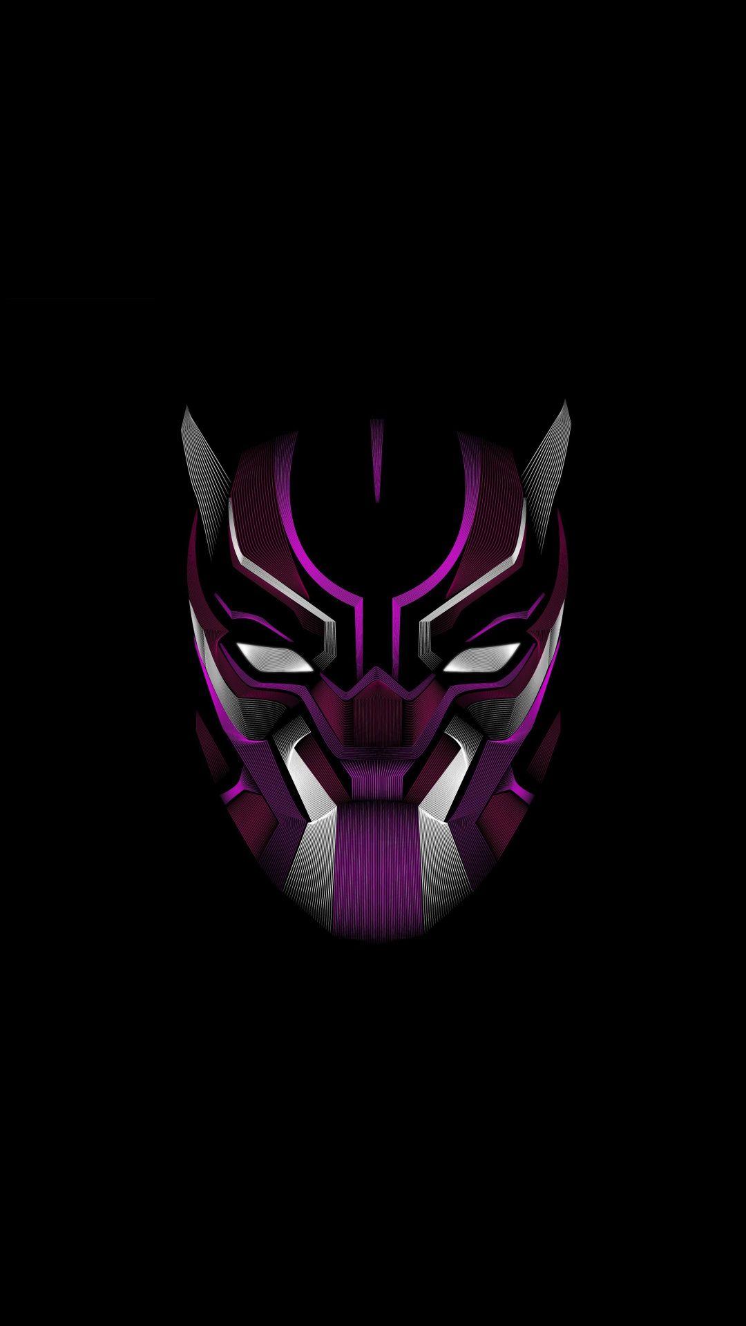 Black Panther Neon Wallpapers Wallpaper Cave
