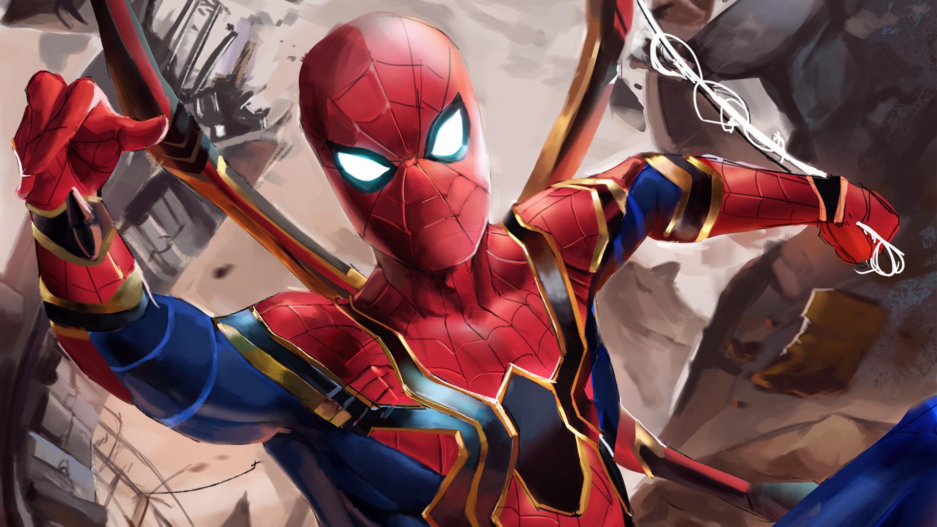 SpiderMan And Iron Man Wallpapers Wallpaper Cave