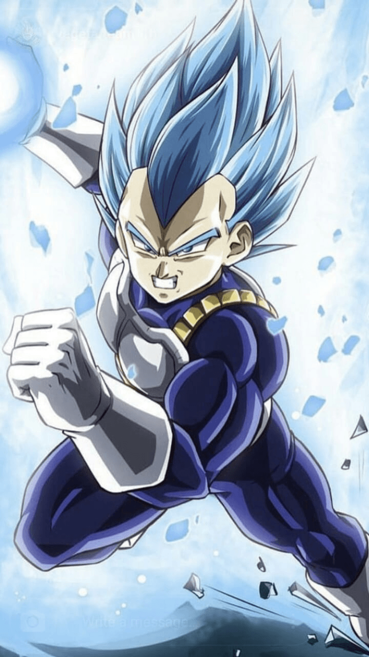 Vegeta Blue Evolution Wallpapers Wallpaper Cave