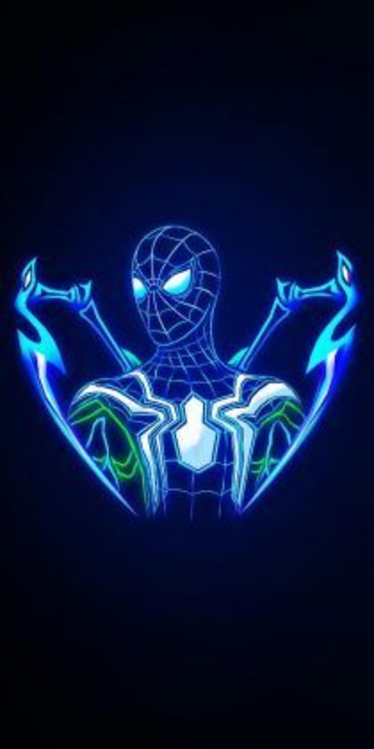 Total 60+ imagen wallpaper neon spiderman Abzlocal.mx