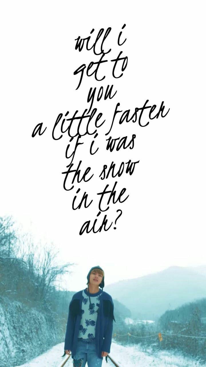 BTS Lyrics Wallpapers Wallpaper Cave