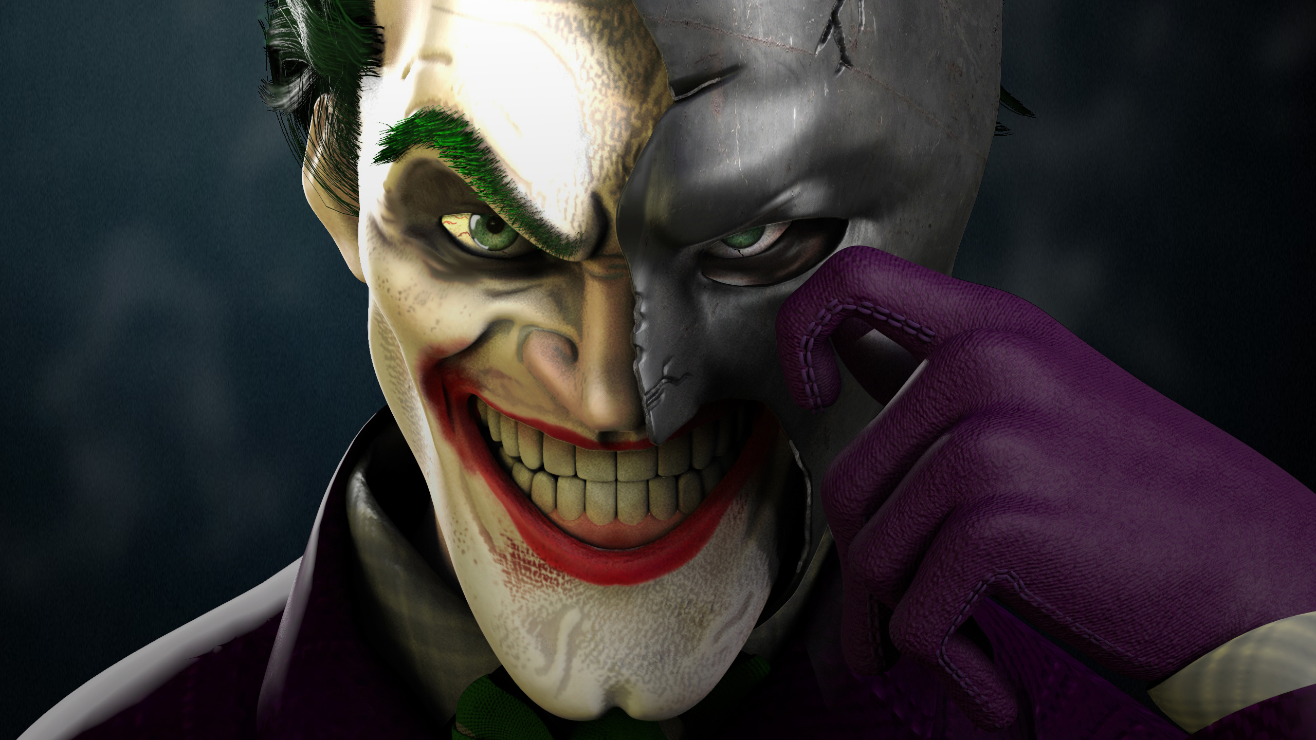Joker Mask Wallpapers Wallpaper Cave
